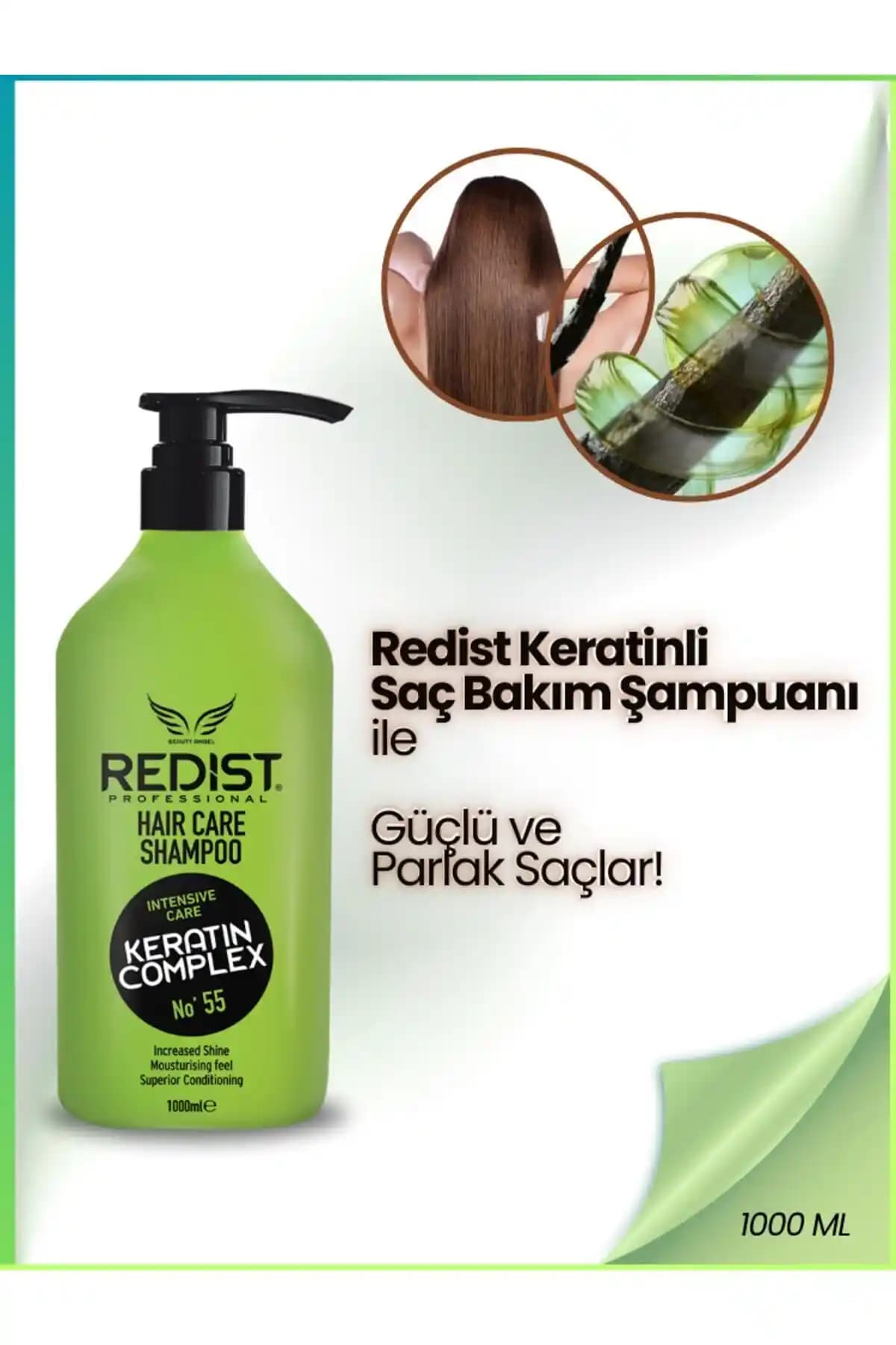 Redist Keratin Özlü Şampuan ile Saç Bakımınızda Derinlemesine Onarım Sağlayın