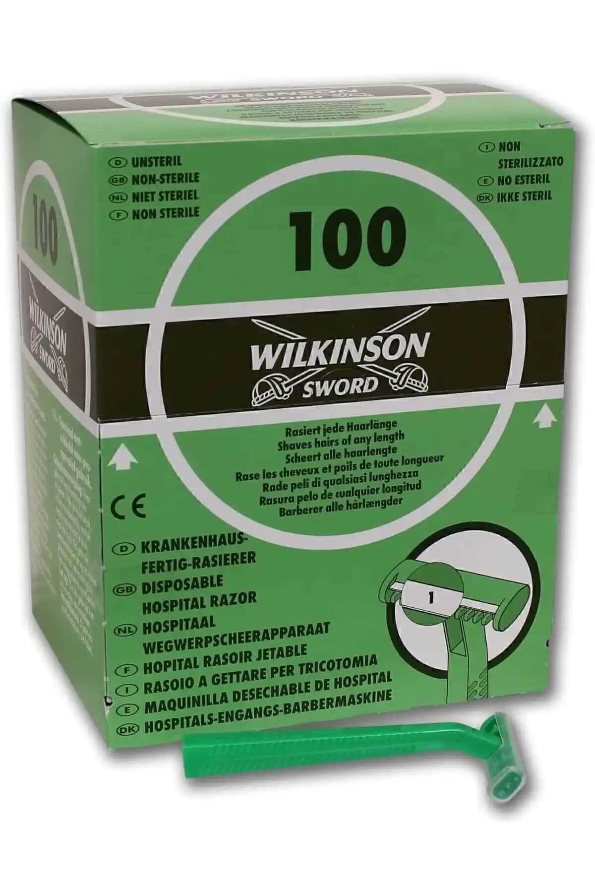 Wilkinson 100 Adet Banyo Kullan At Tıraş Bıçağı ile Hijyenik ve Ekonomik Tıraş Deneyimi