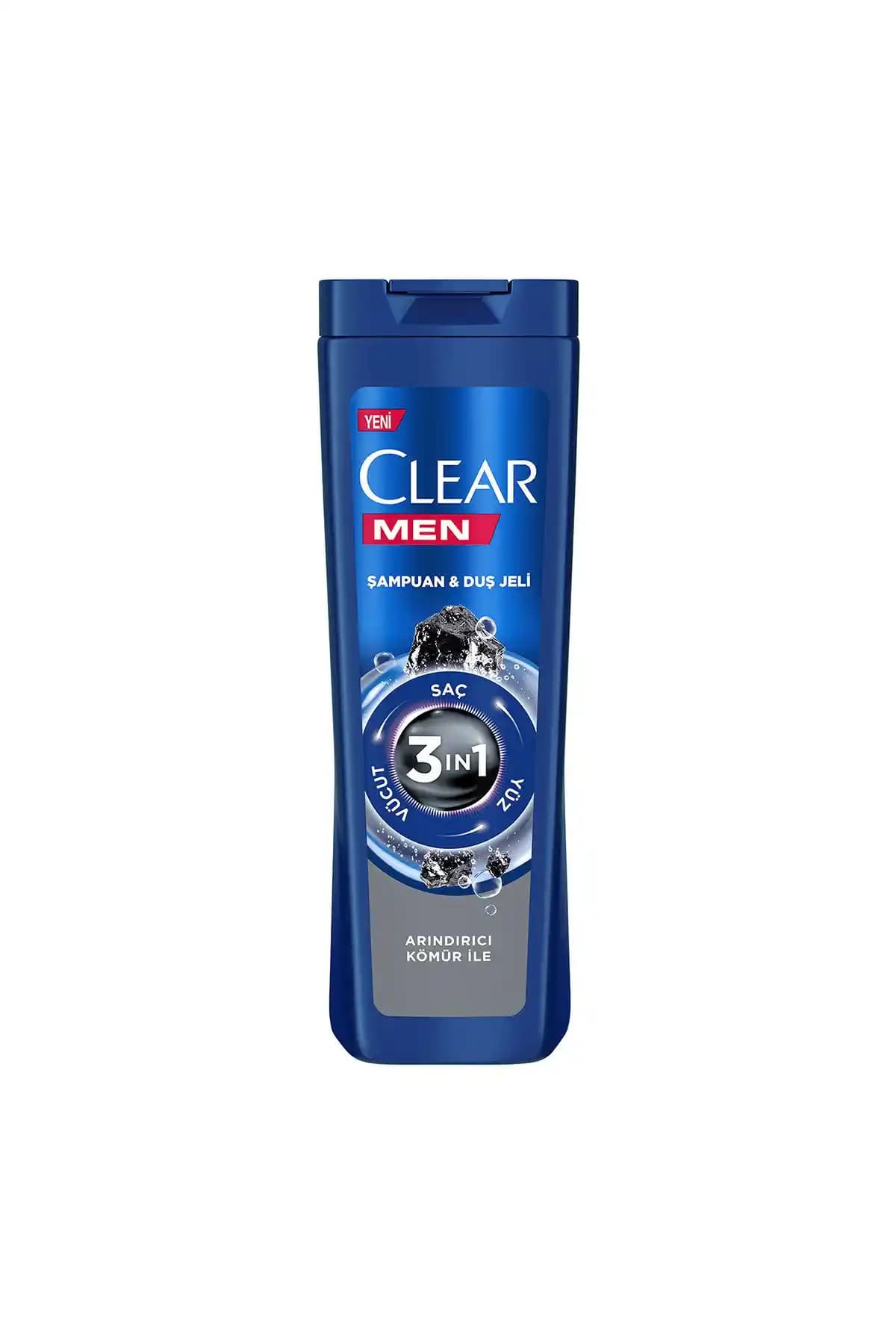 Clear Men 3 In 1 Şampuan & Duş Jeli: Pratik Temizlik ve Ferahlama Sağlayan Ekonomik Seçenek