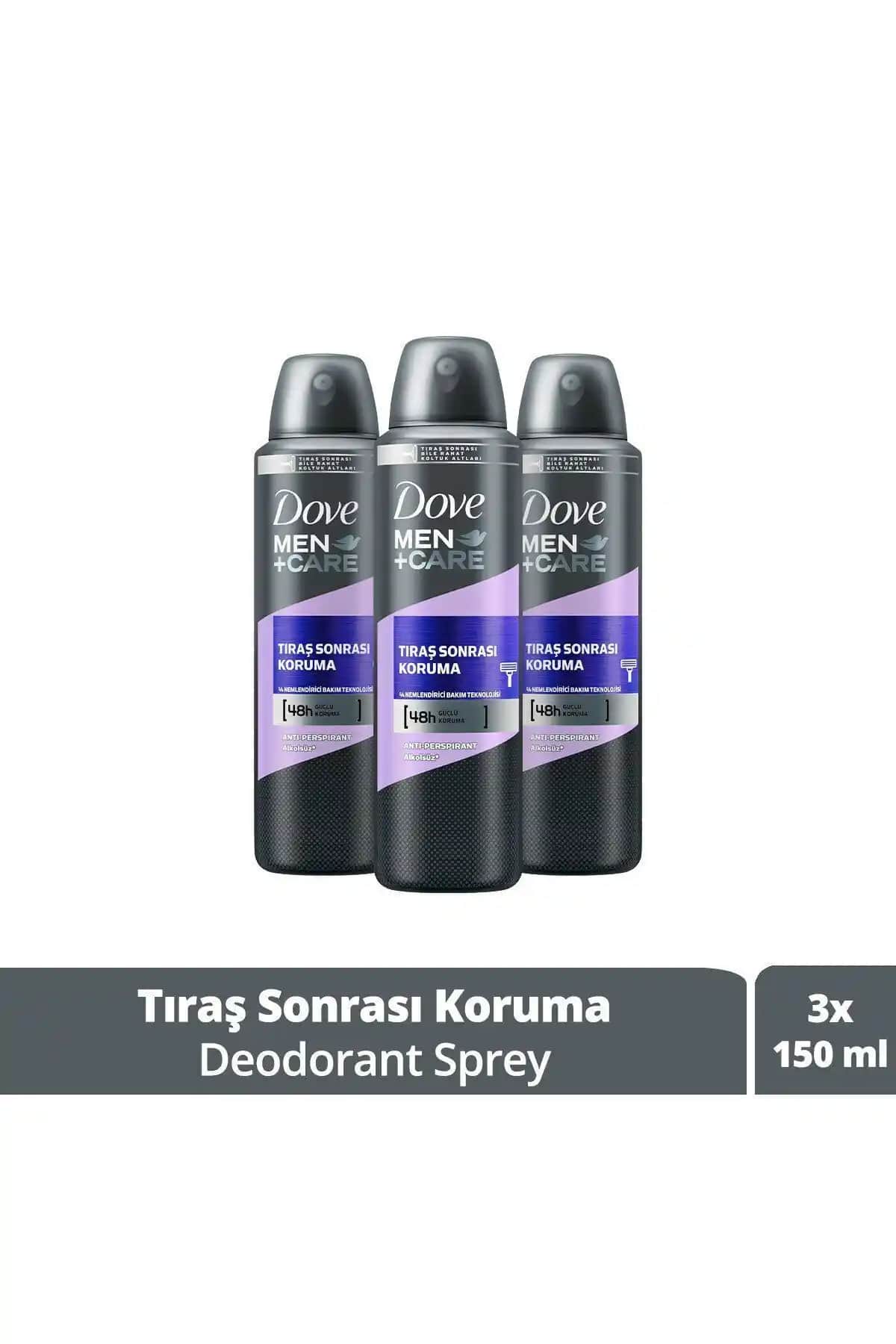 Dove Men Care Tıraş Sonrası Koruma Sağlayan Terleme Karşıtı Deodorant Hakkında