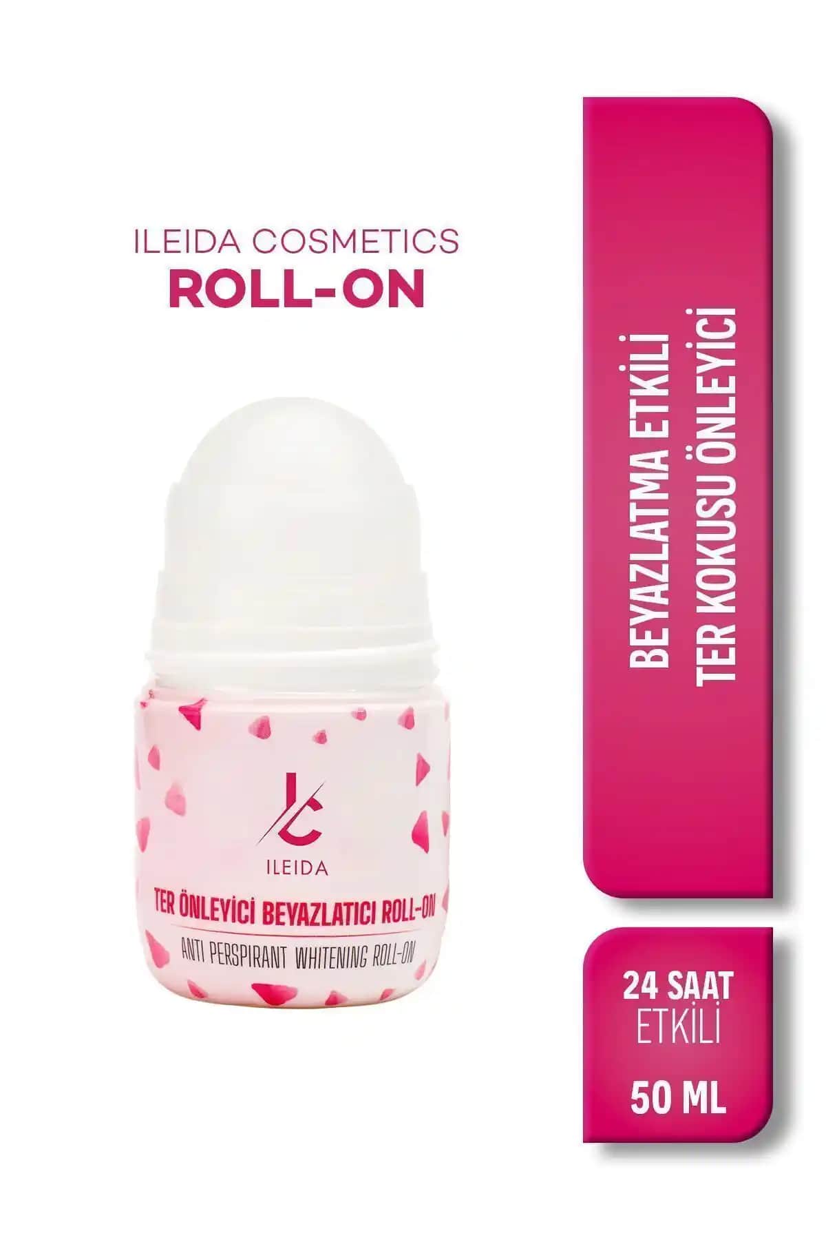 İLEİDA Ter Önleyici Beyazlatıcı Roll-On: Ferahlık ve Etkili Kontrol Sağlıyor