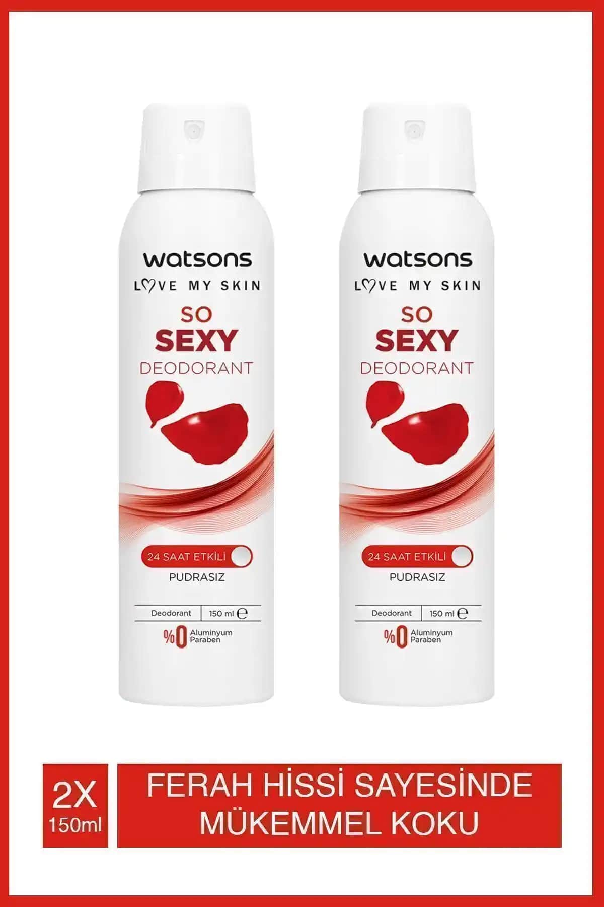Watsons So Sexy Deodorant İncelemesi: Ferah ve Kalıcı Bir Deneyim Sunuyor