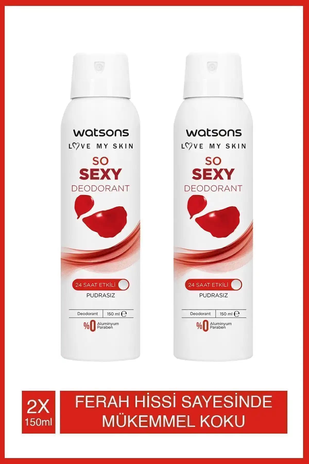 Watsons So Sexy Deodorant İncelemesi: Ferah ve Kalıcı Bir Deneyim Sunuyor
