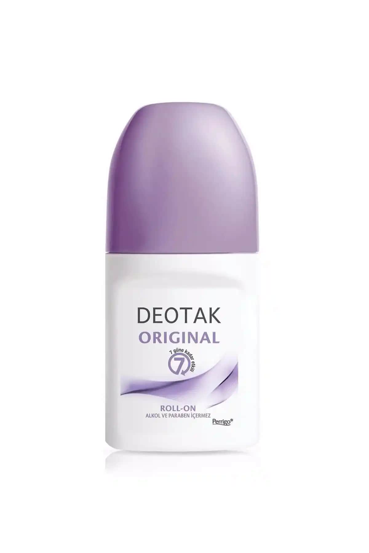 Deotak Original Kadın Roll-on Deodorant ile 7 Günlük Ferahlık Ve Güçlü Koruma