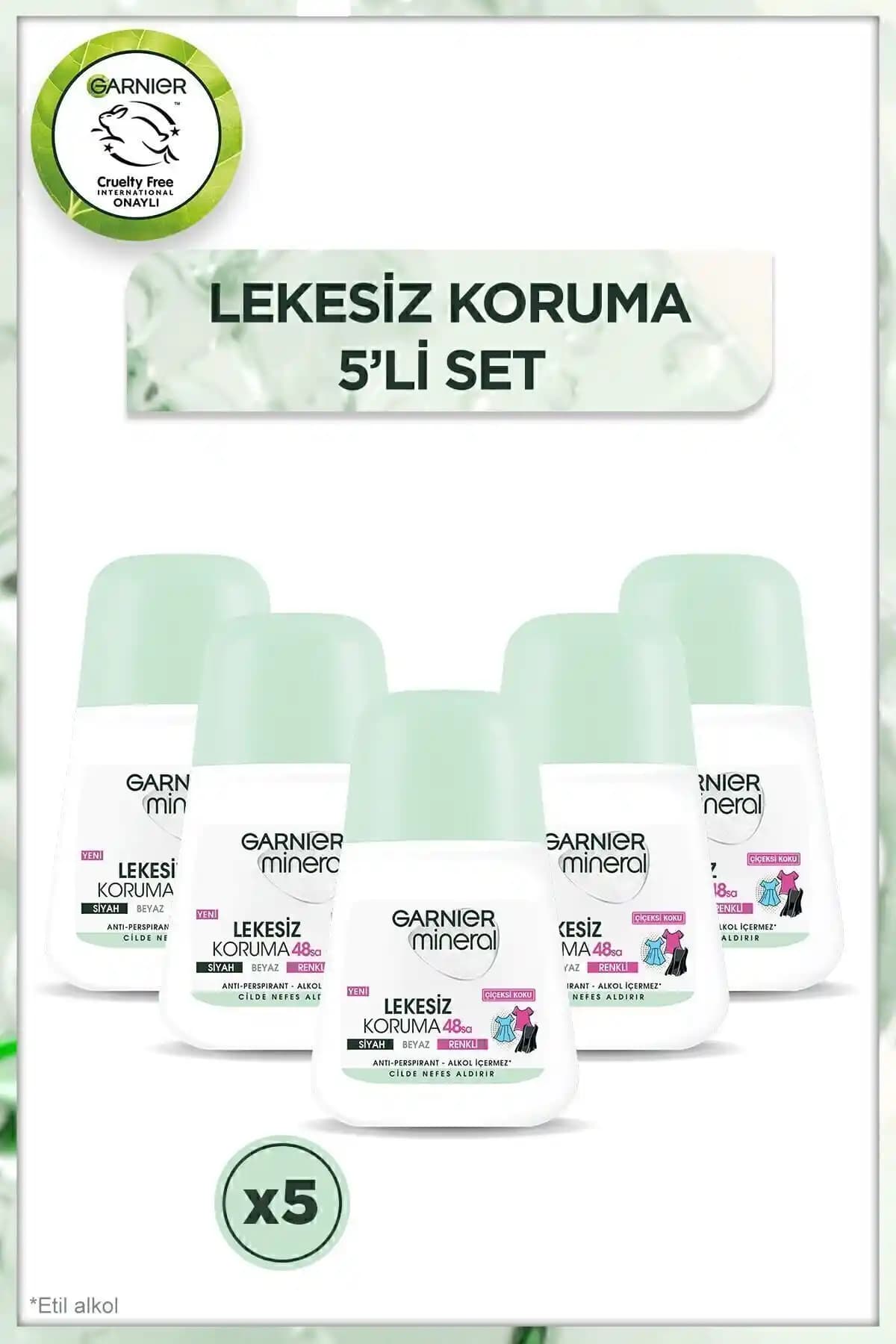 Garnier 5'li Mineral Lekesiz Koruma Roll-on Deodorant Seti İncelemesi