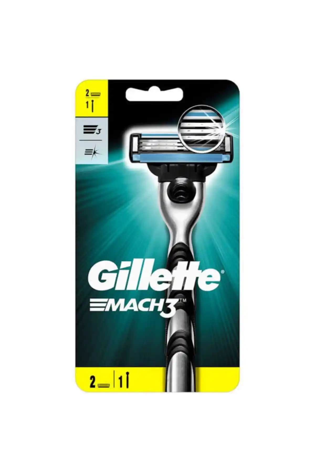 Gillette Mach-3 Tıraş Makinesi ile Konforlu ve Keskin Tıraş Deneyimi