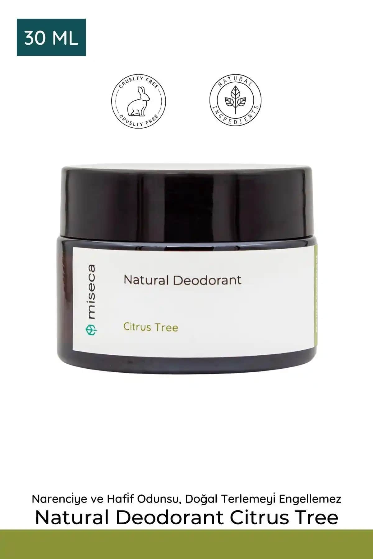 Miscea Natural Deodorant Citrus Tree: Doğal İçerikleriyle Ferahlatıcı Bir Deodorant