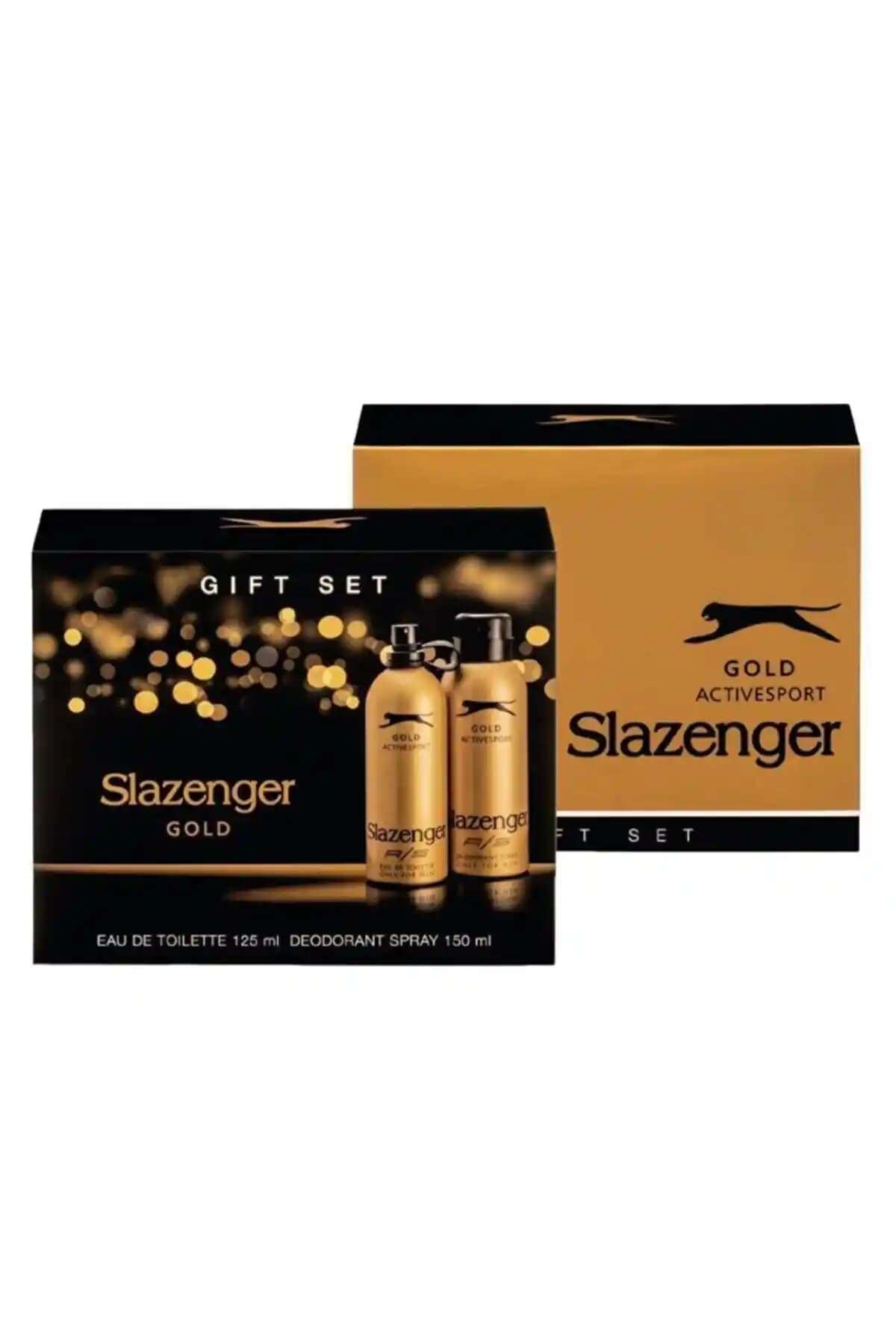 Slazenger Active Sport Gold EDT ve Deodorant Seti: Ferahlatıcı Seçenekler Arasında