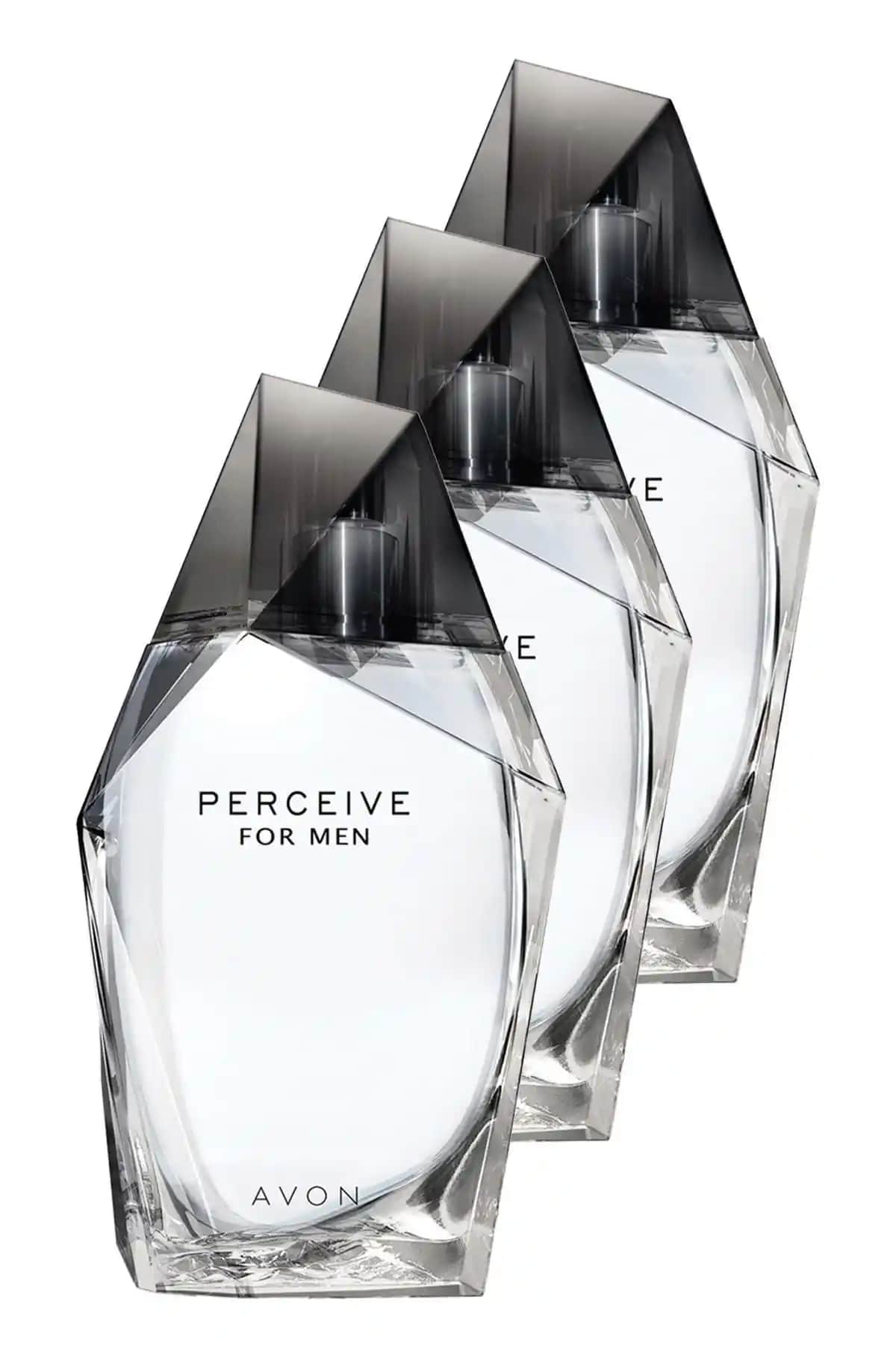 Avon Perceive Erkek Parfüm 100 ml EDT Üçlü Set: Günlük İhtiyaçlar için İdeal Seçenek