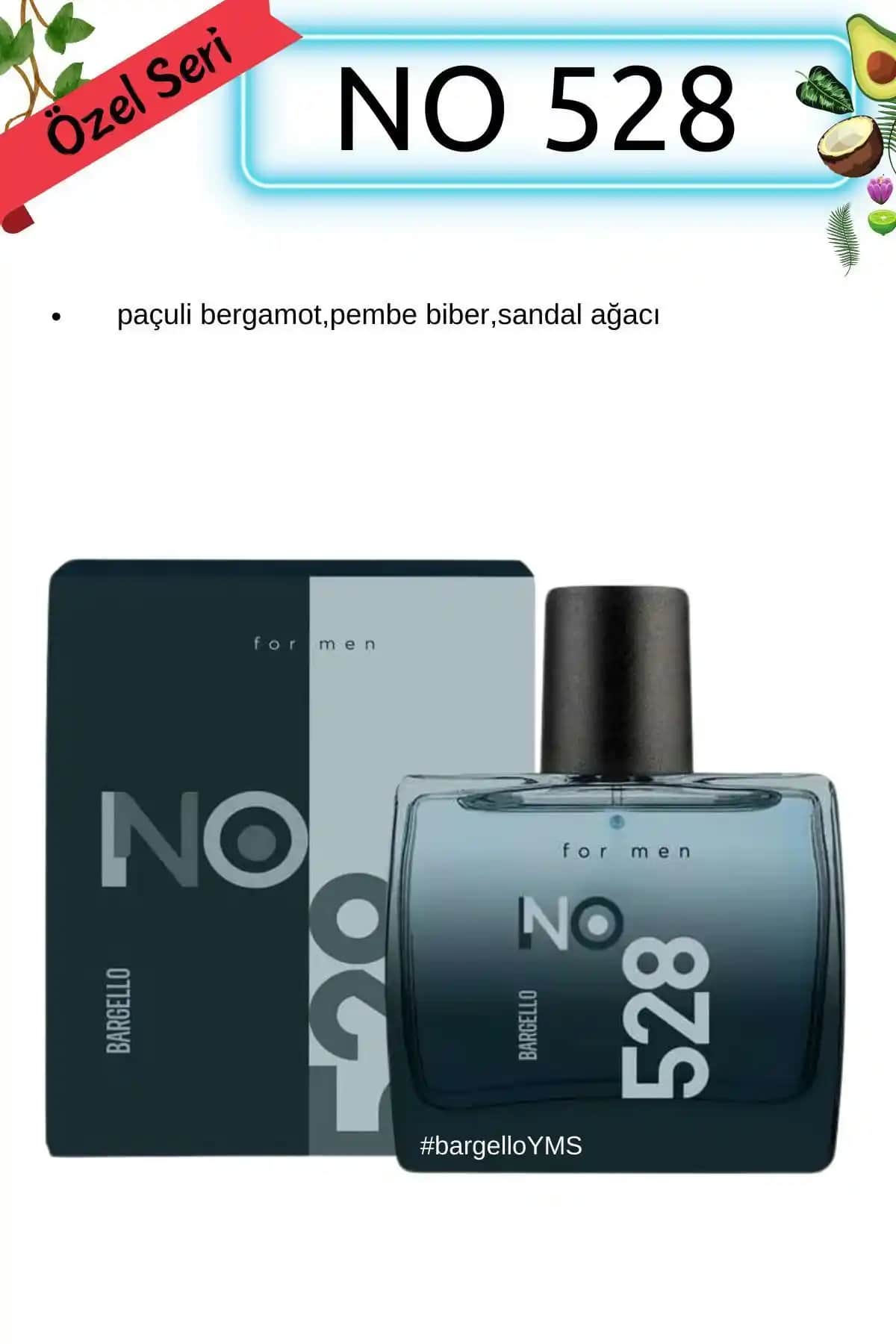 Bargello No:528 Edp 50 ml Erkek Parfüm: Ferah ve Kalıcı Koku Deneyimi