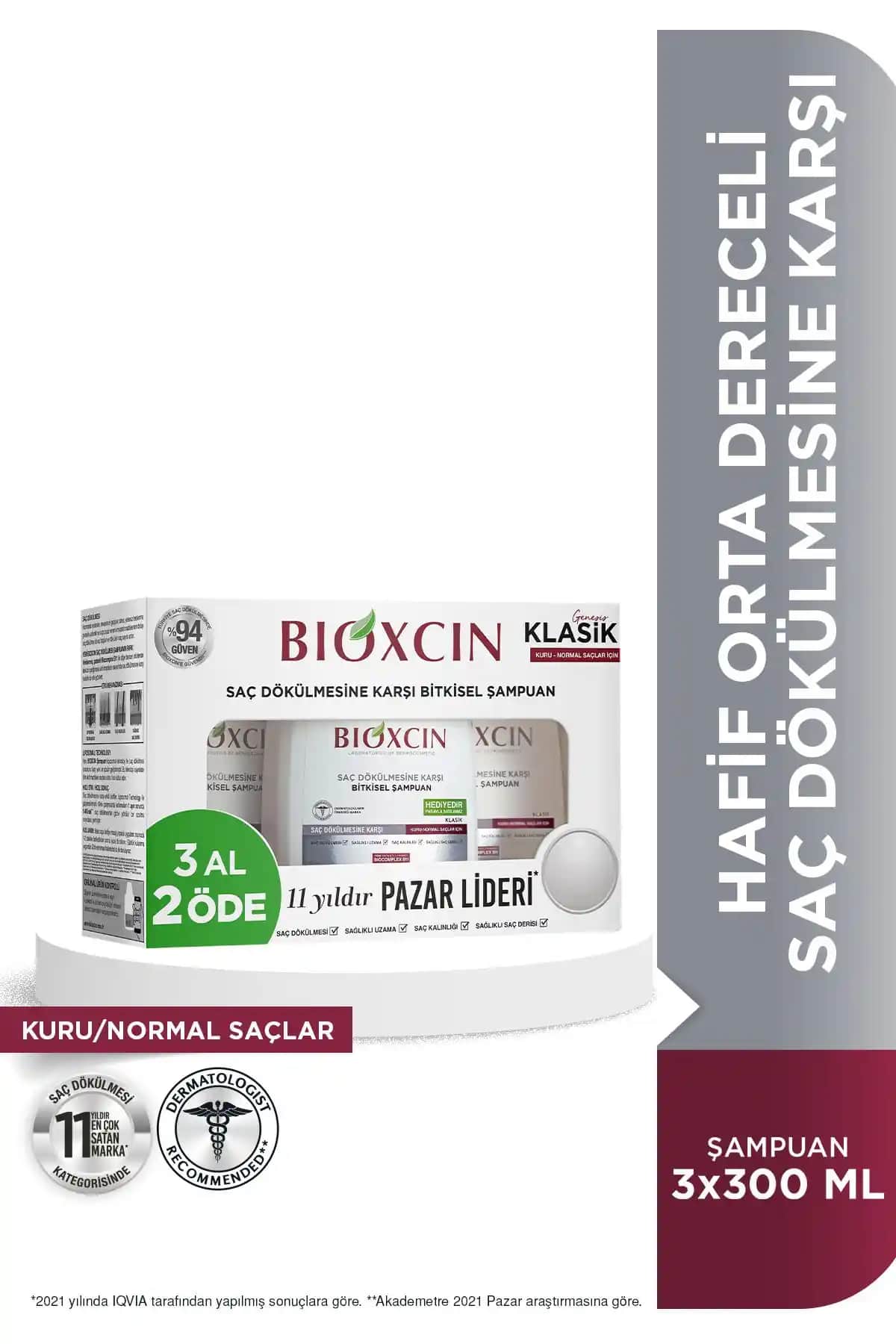 Bioxcin Genesis Kuru ve Normal Saçlar İçin Etkili Saç Dökülme Karşıtı Şampuan İncelemesi