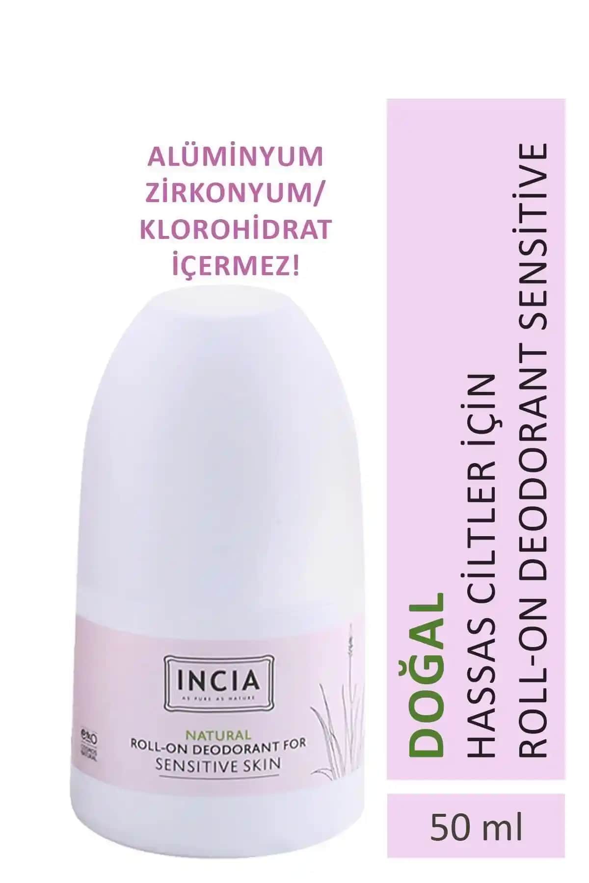 INCIA %100 Doğal Roll On Deodorant: Sağlıklı ve Güvenilir Kişisel Bakım Ürünü