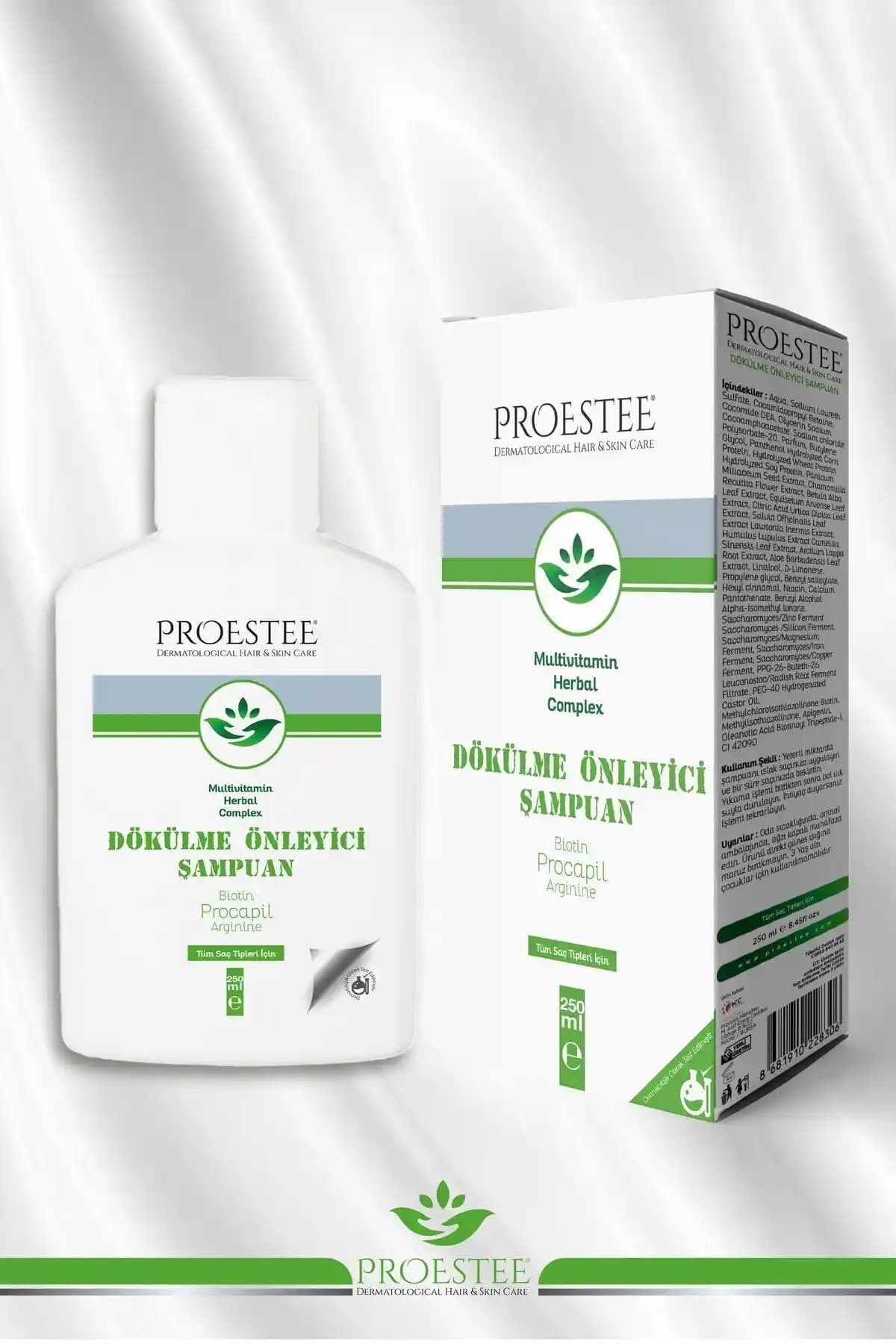 Proestee Dökülme Önleyici Şampuan: Doğal İçeriklerle Saç Dökülmesine Son