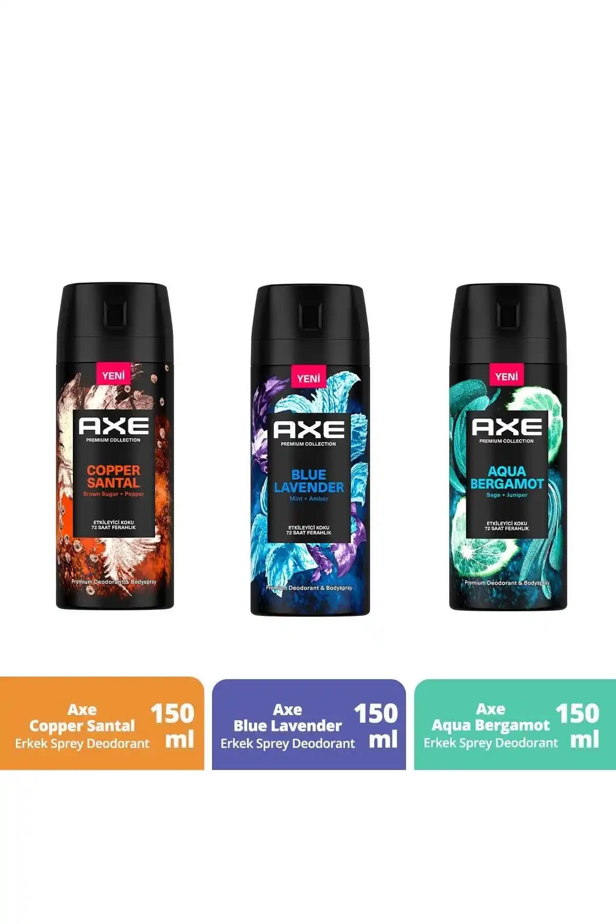 Axe Premium Collection ve Soel Paraçama: Erkek Deodorantları Karşılaştırması