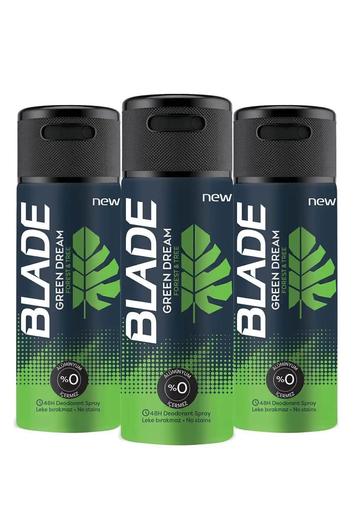 Blade Green Dream ve NIVEA MEN Erkek Deodorantlarının Kıyaslanması