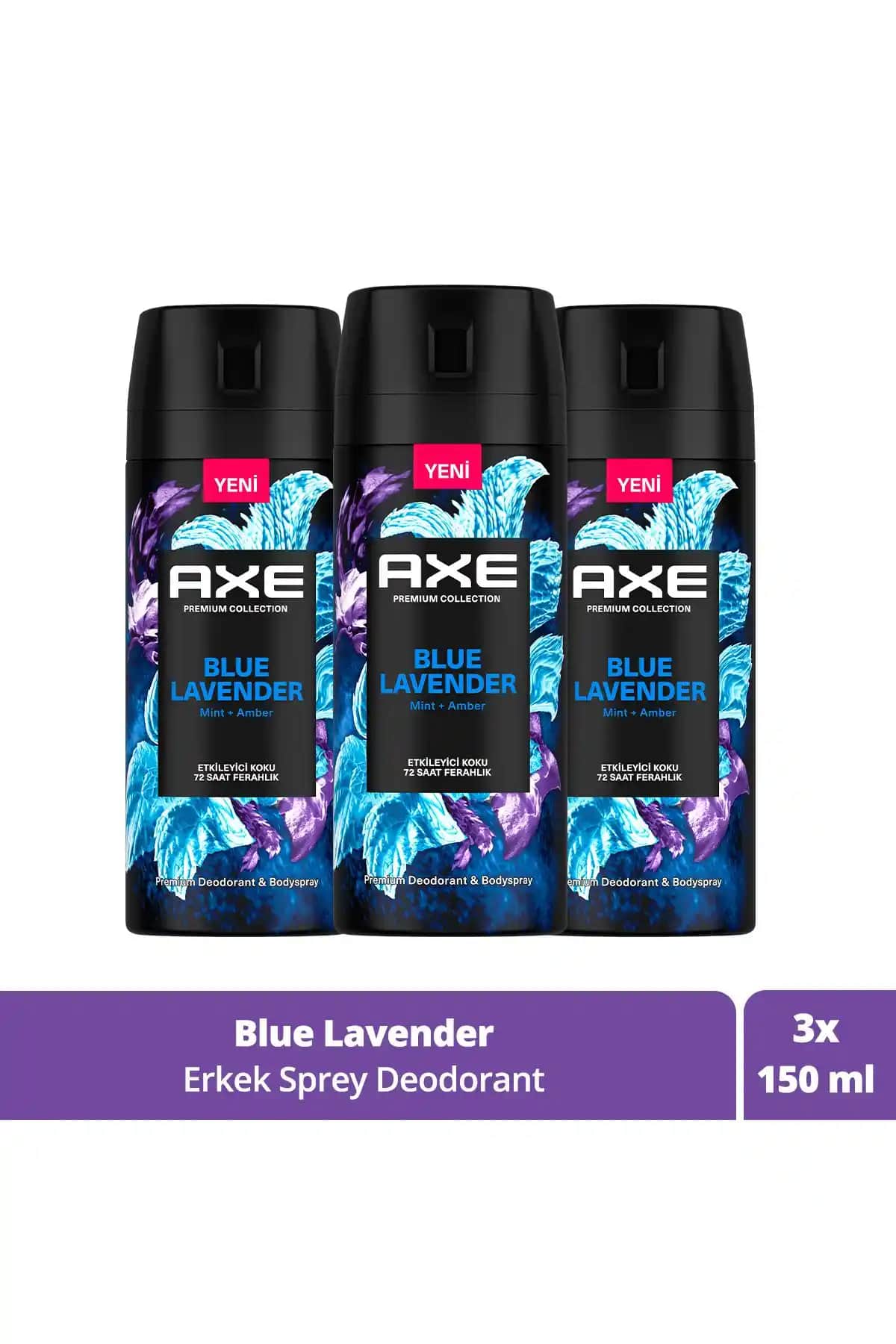 Axe Premium Collection Erkek Deodorantları: Blue Lavender ve Blade Cool Fresh Kıyaslaması
