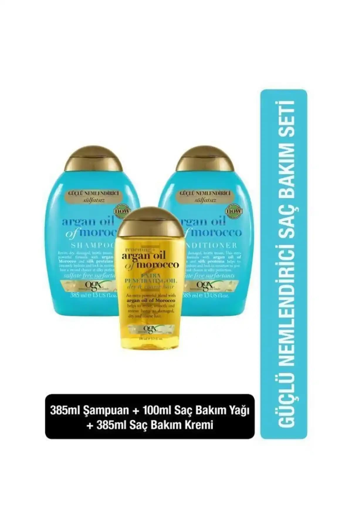 OGX Argan Yağı ve Dolgunlaştırıcı Biotin&Kolajen Şampuan Setleri Kıyaslaması
