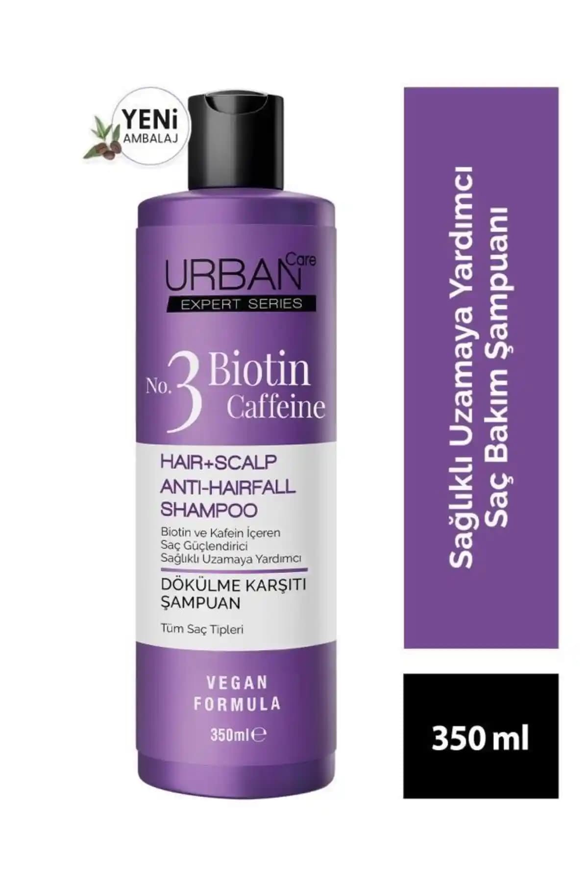Urban Care Expert Biotin ve Kafein ile Intense Keratin Şampuan Karşılaştırması
