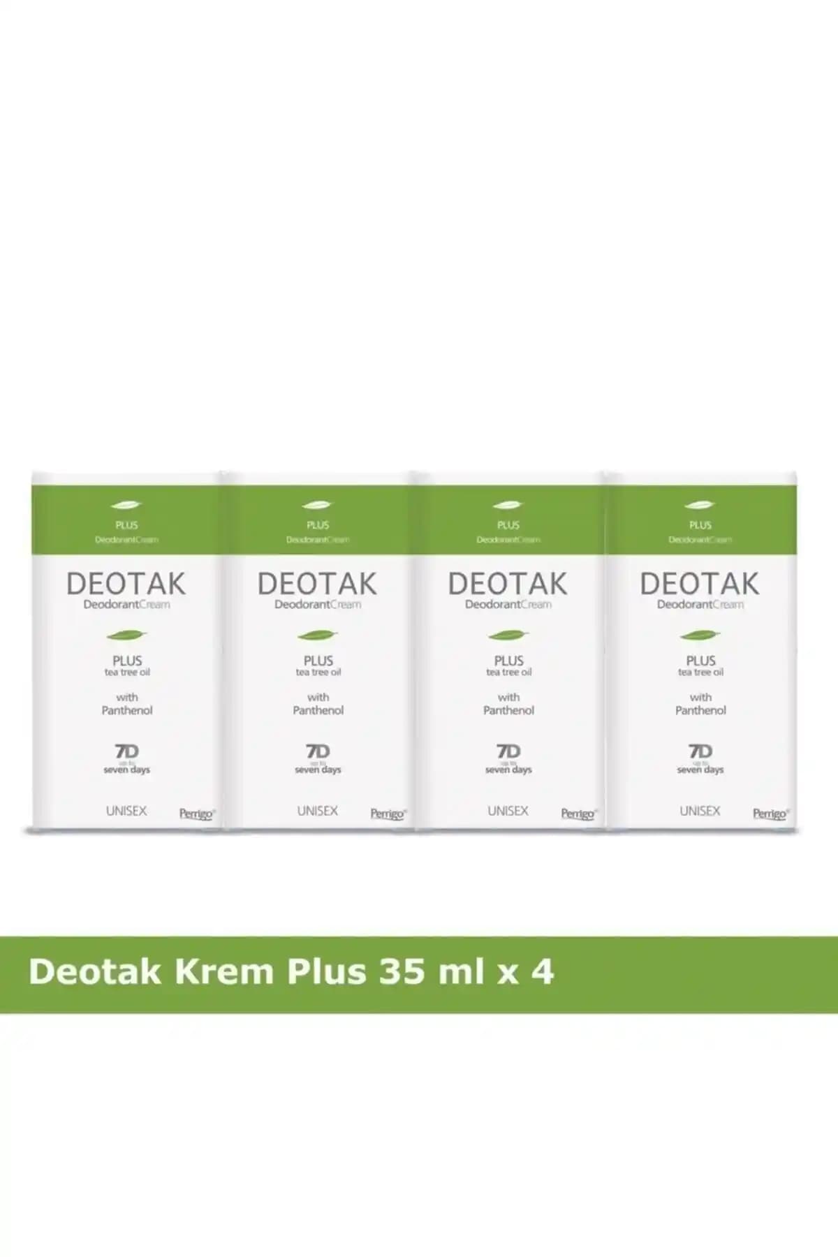 Deotak Krem Deodorant Plus X 4 ve Soft Hassas Ciltler İçin Karşılaştırması