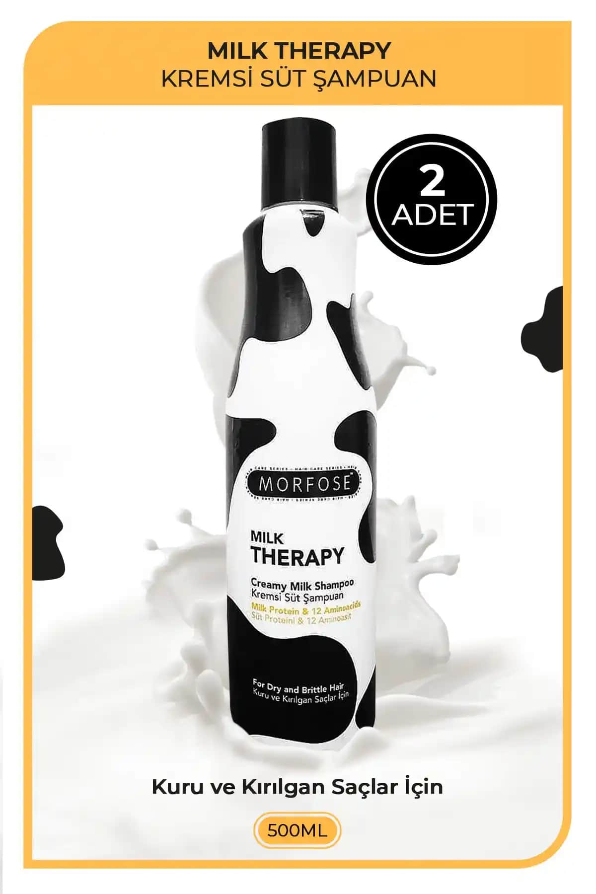 Morfose Milk Therapy Saç Şampuanı 500 ml ve 1000 ml Karşılaştırması