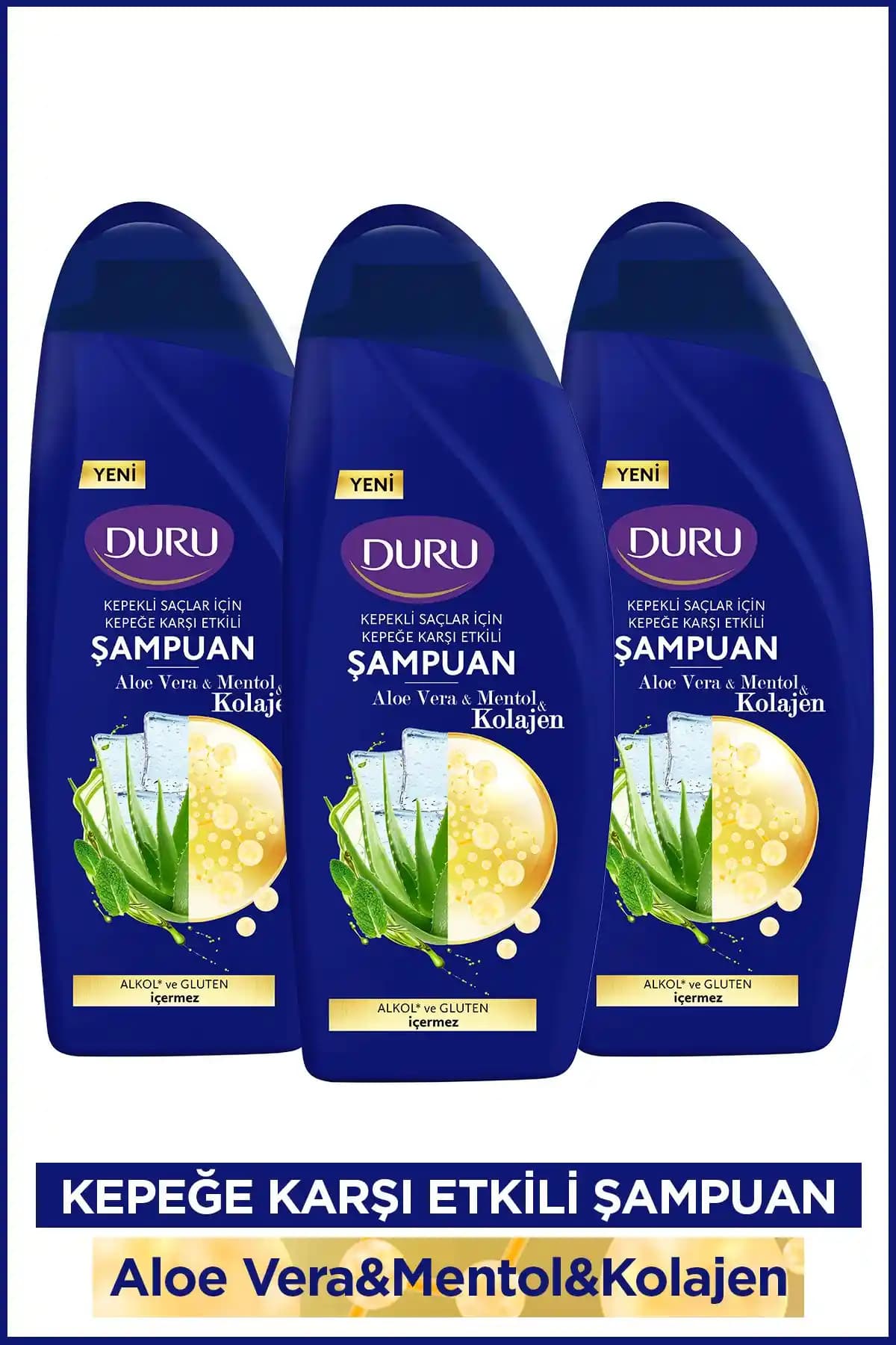 Duru Şampuan Karşılaştırması: Aloe Vera & Mentol ile Misket Limonu & Kolajen