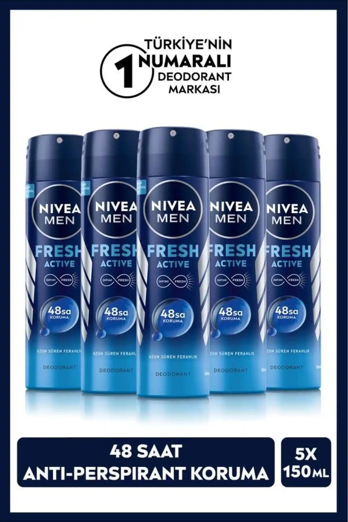 NIVEA Men Erkek Sprey Deodorant vs Rexona Men: Özellikler ve Yorumlar