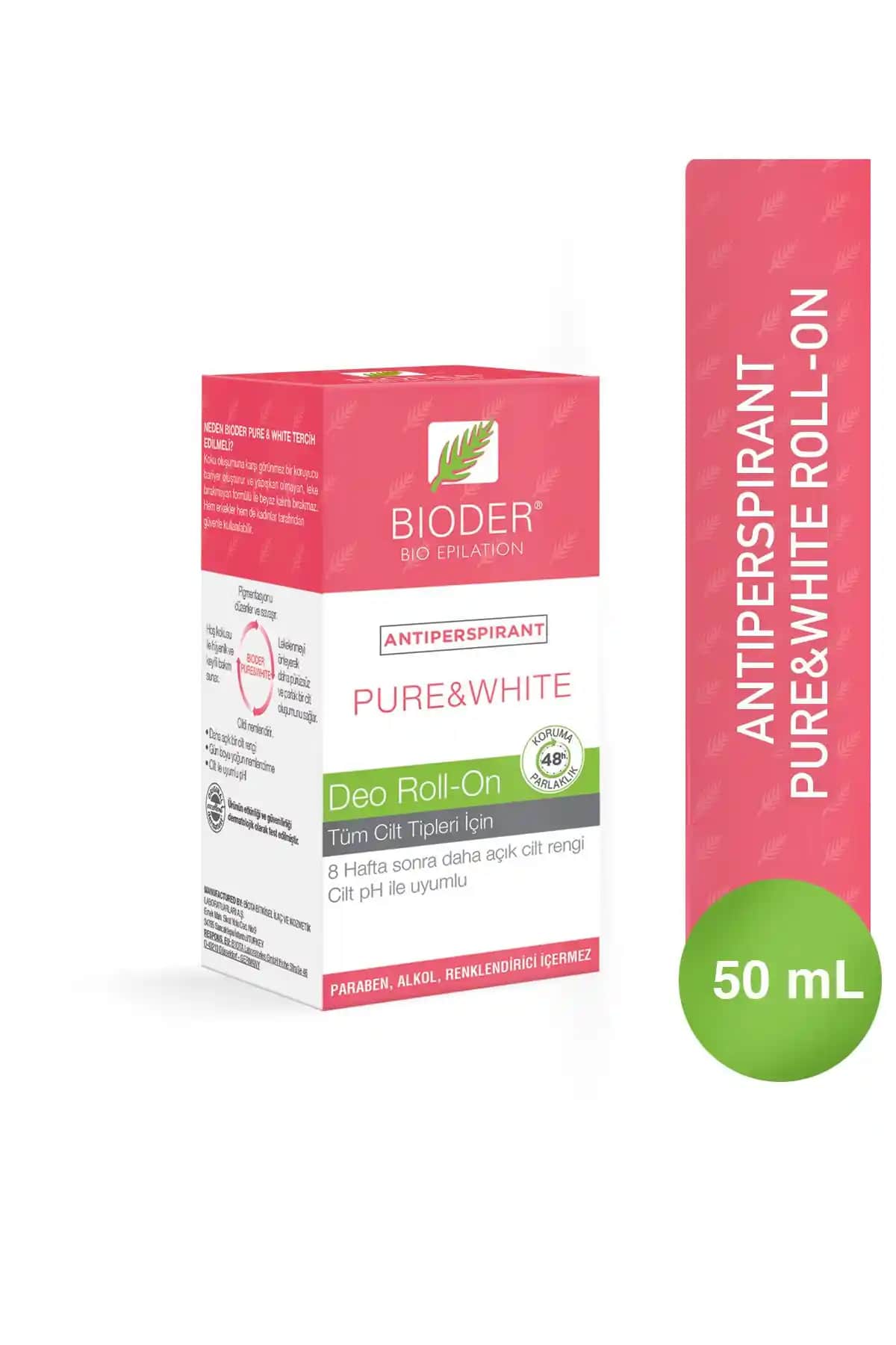 Bioder Pure & White ve Viejo Koltuk Altı Roll-On Ürünlerinin Karşılaştırması
