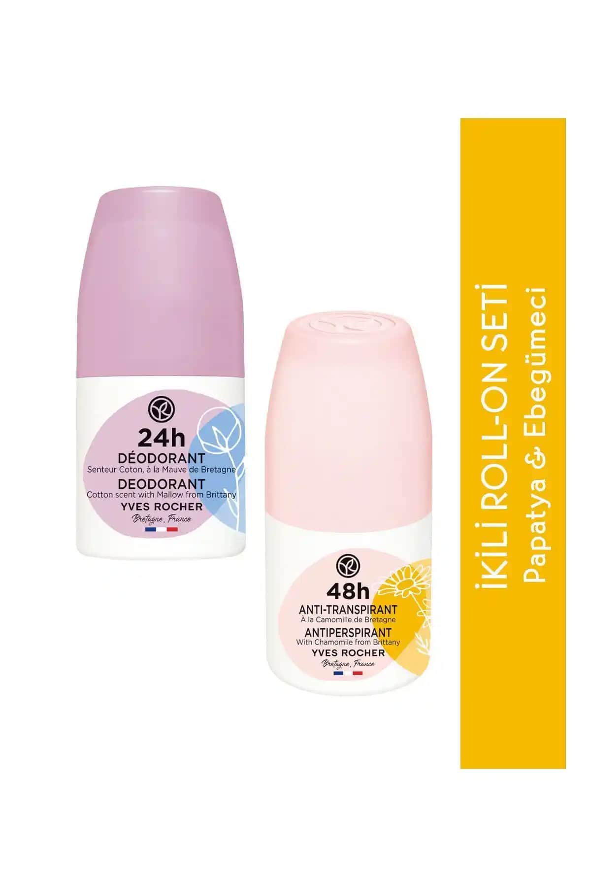 Yves Rocher İkili Roll-on Deodorant Setleri: Çiçeksi ve Fresh Karşılaştırması