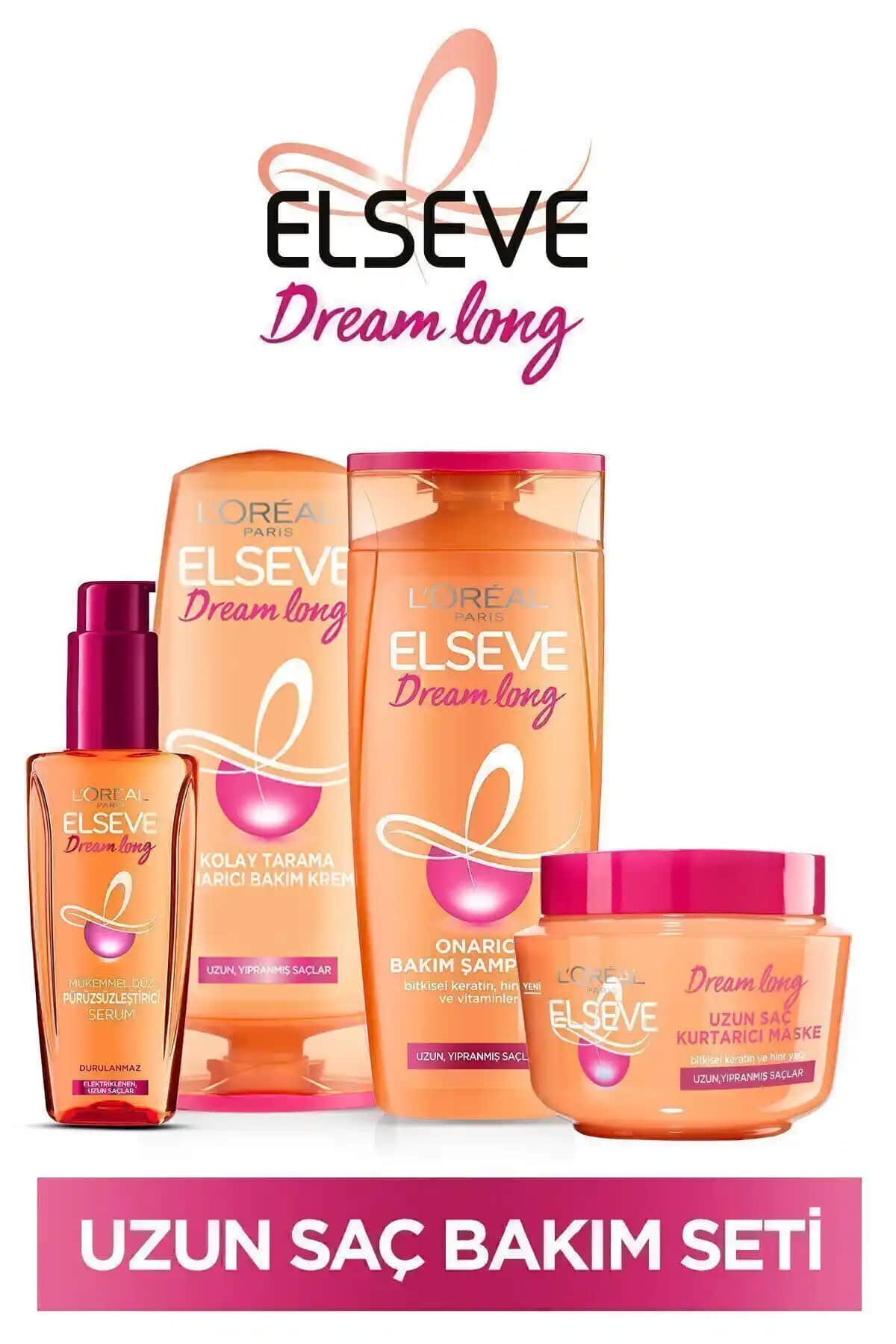 Elseve Dream Long ve Pantene Uzun Güçlü Şampuanların Karşılaştırılması