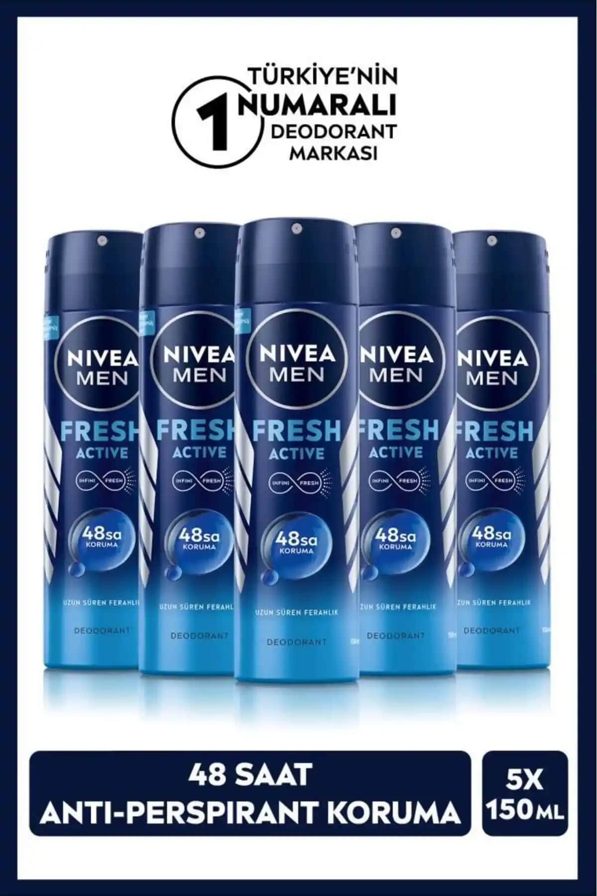 NIVEA Men ve Rexona Men Deodorantları: Özellikleri ve Kullanıcı Yorumları