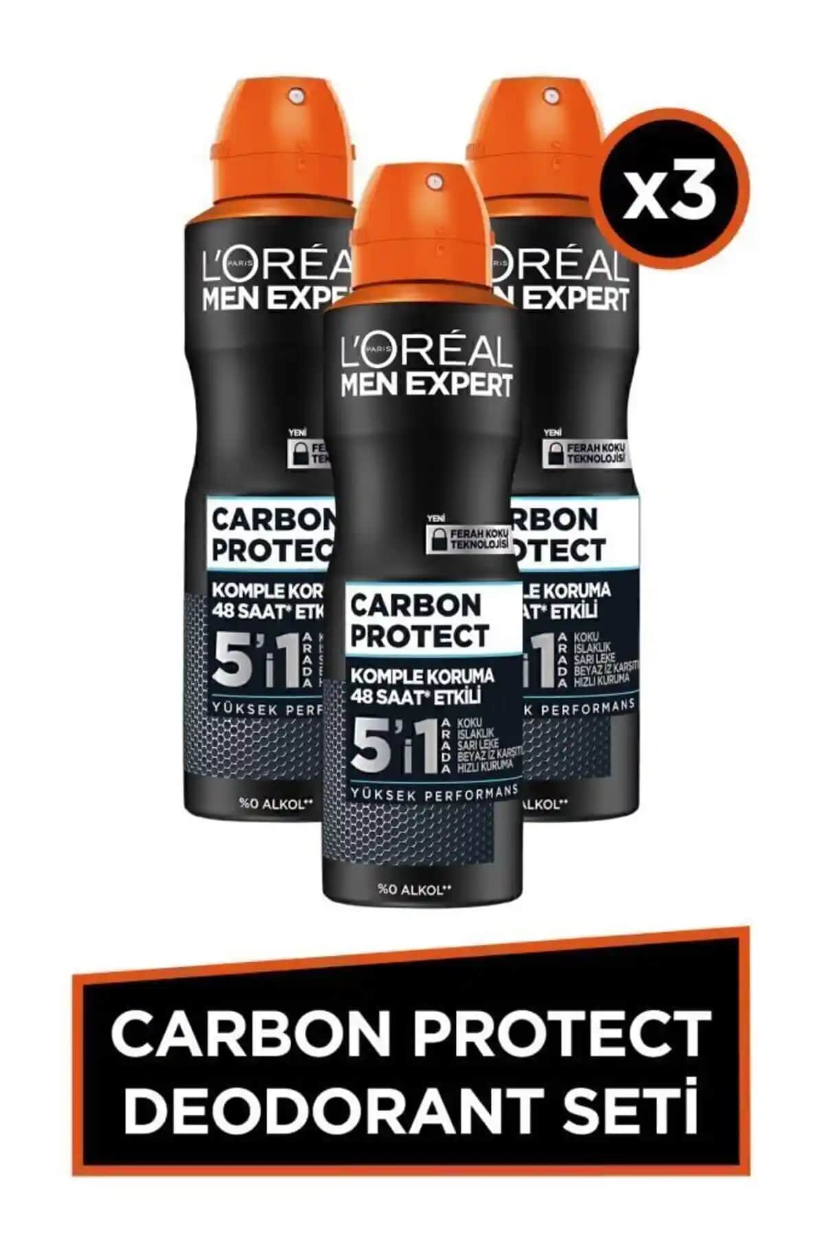 L'Oreal Paris Men Expert Deodorant Karşılaştırması: Carbon Protect ve Thermic Resist