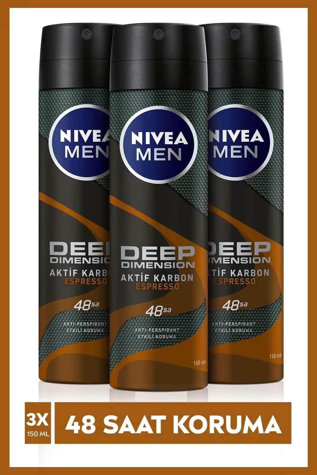 NIVEA Men Erkek Deodorantları: Deep Dimension Espresso ve Fresh Active Karşılaştırması