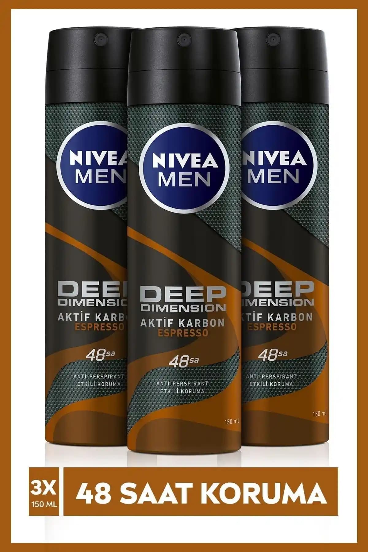 NIVEA Men Erkek Deodorantları: Deep Dimension Espresso ve Fresh Active Karşılaştırması