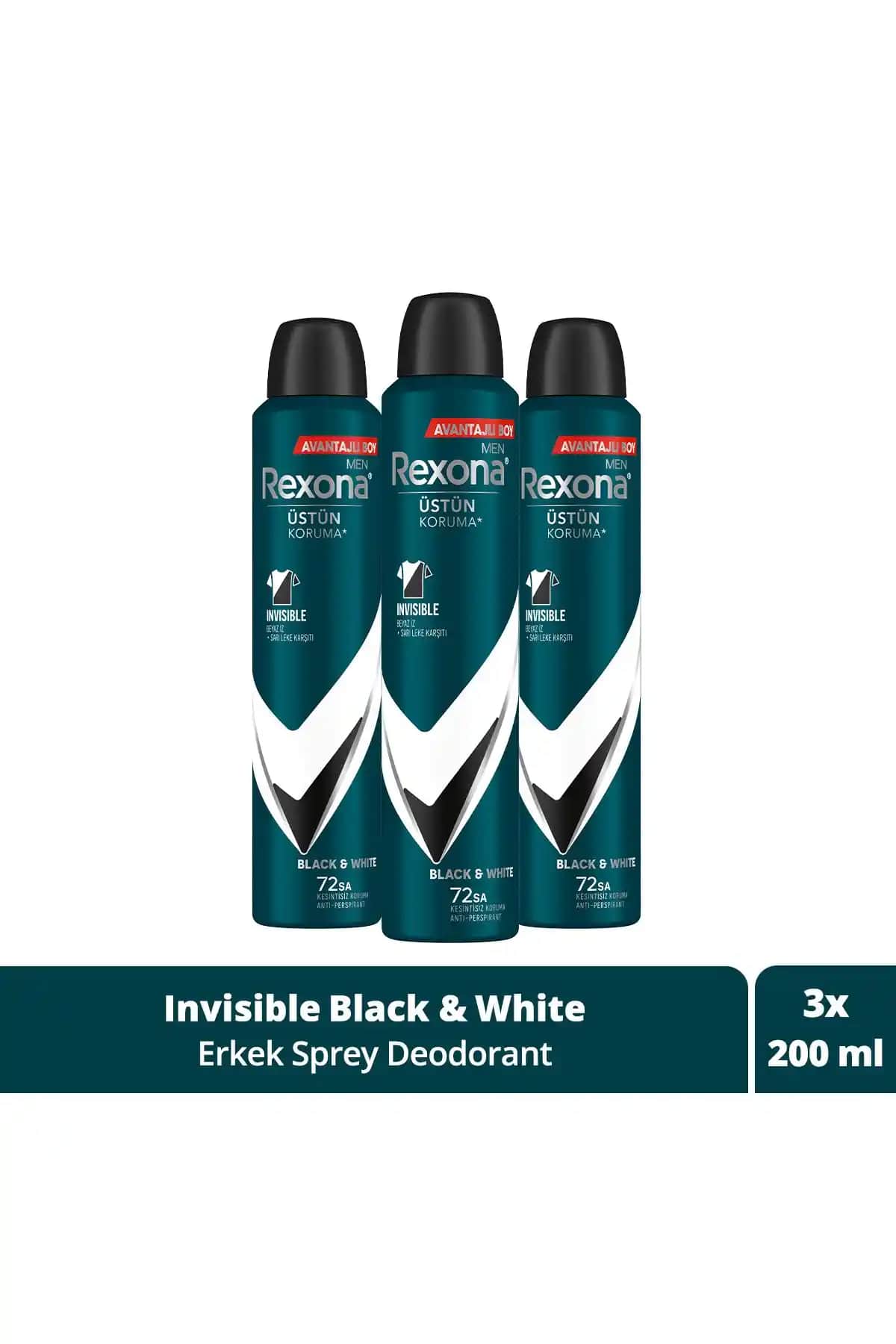 Rexona Erkek Deodorantları: Invisible Black & White ve Xtra Cool Karşılaştırması