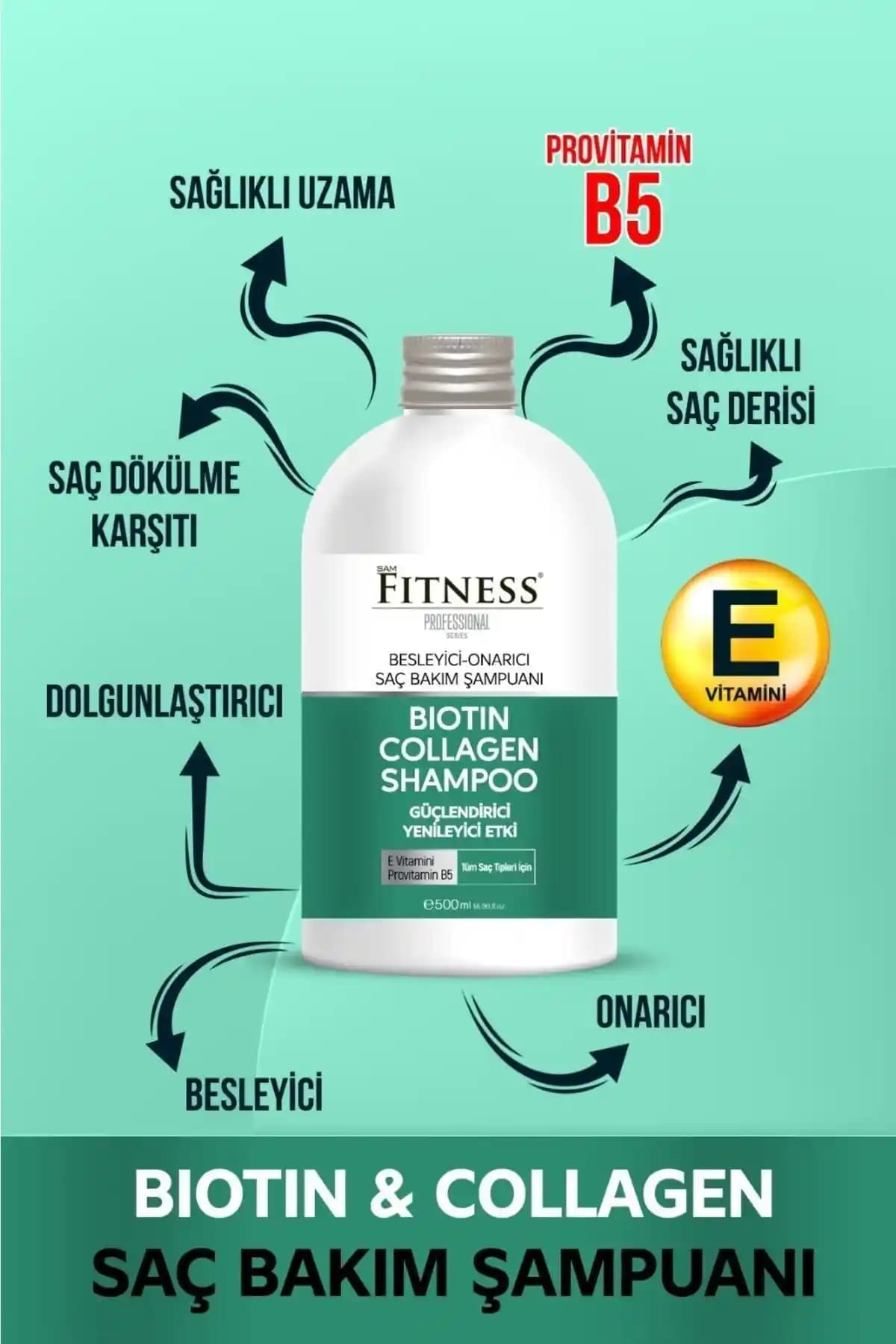 Fitness Professional Biotin Collagen ve Saç Dökülmesine Karşı Şampuan Karşılaştırması