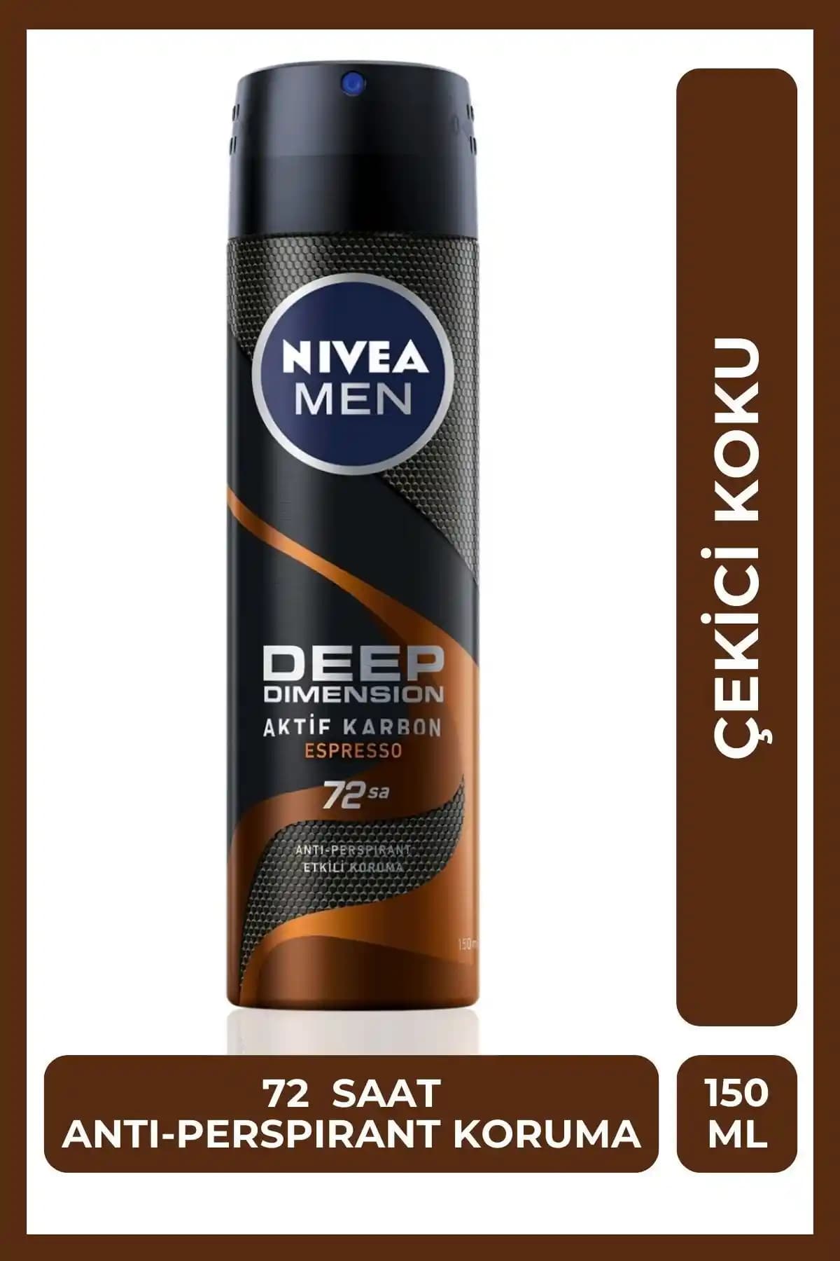 NIVEA MEN Erkek Sprey ve Stick Deodorant Deep Dimension Karşılaştırması