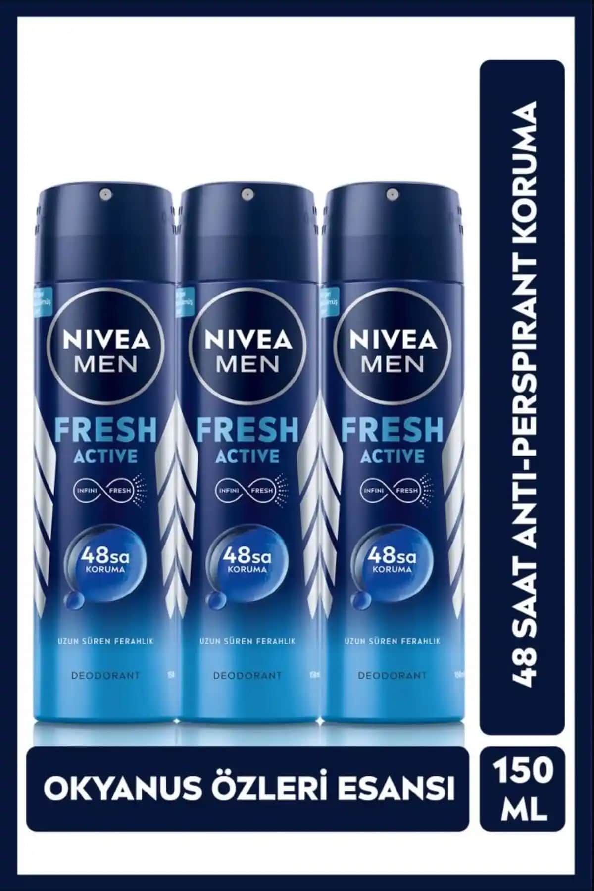 NIVEA MEN ve Rexona Men: Erkek Sprey Deodorantlarının Karşılaştırması