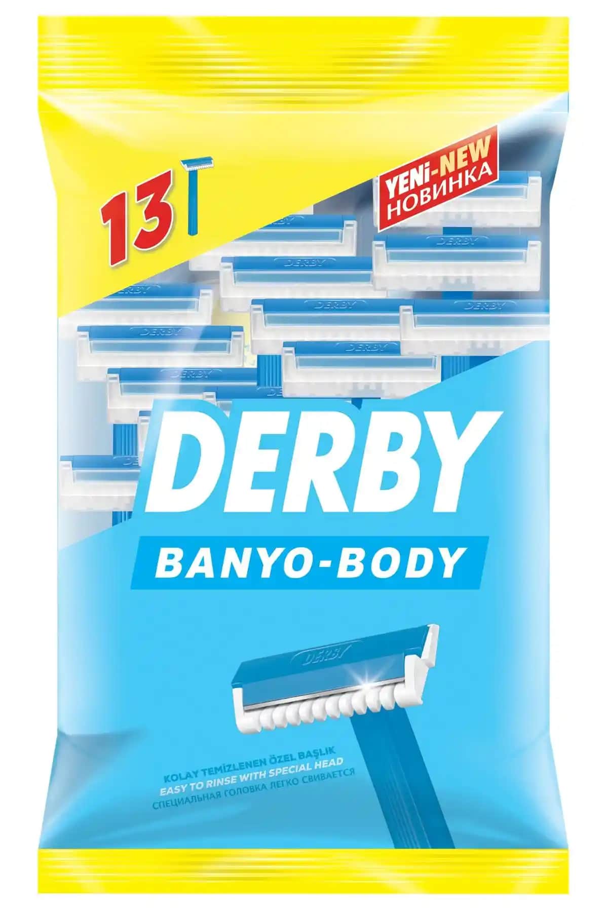 Derby Banyo Body 10+3 ve Gillette Blue 3 Comfort Tıraş Bıçağı Karşılaştırması