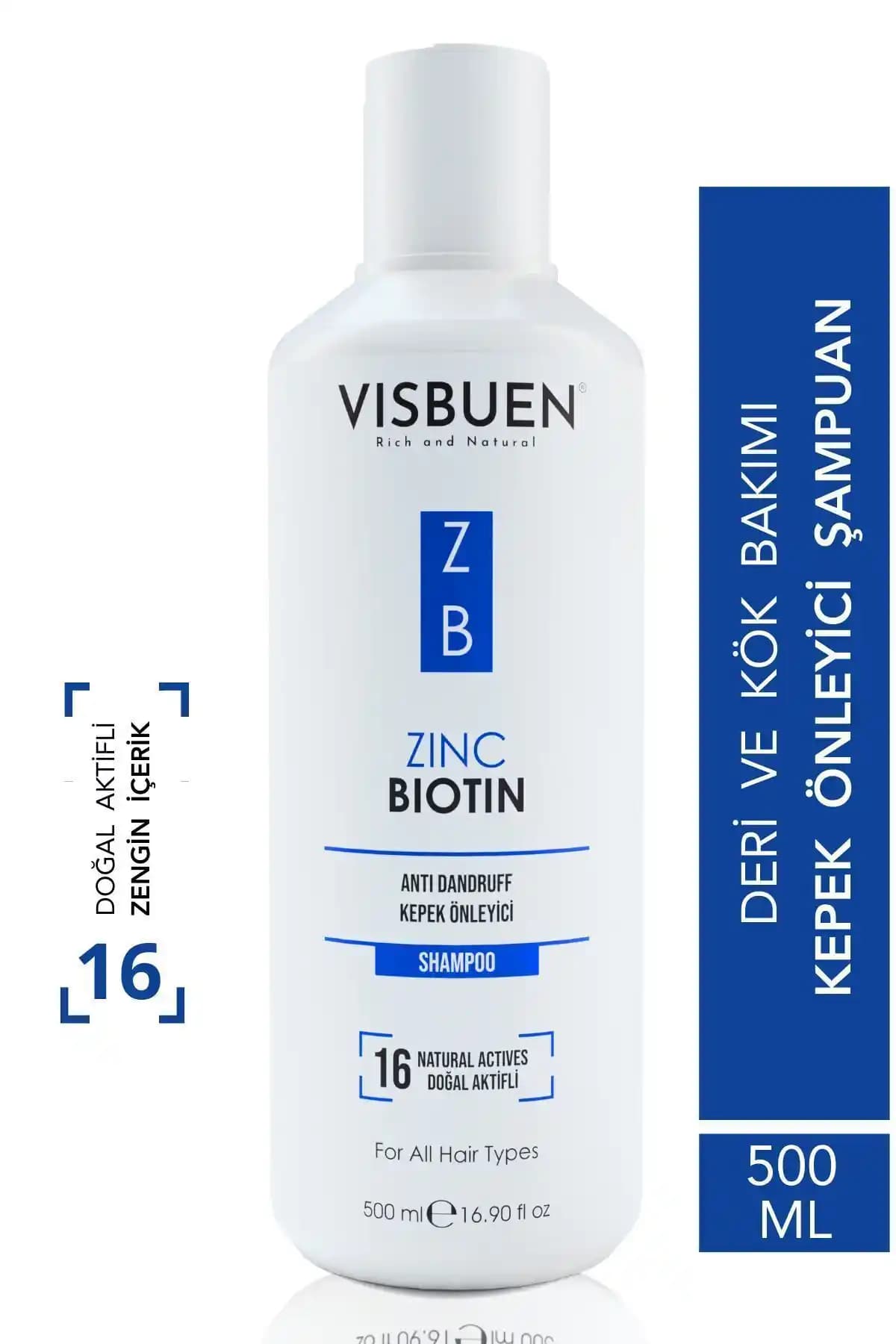 Visbuen Çinko Biotin ve Detox Şampuanı: Kepek ve Arındırıcı Etkilerinin Karşılaştırılması