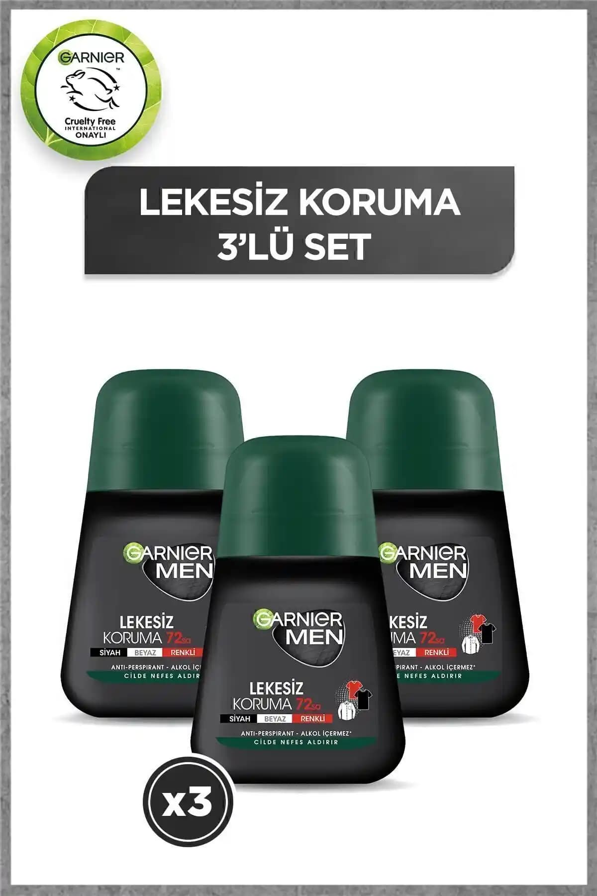 Garnier 3'lü Men Roll-On Seti ve Güçlü Koruma Deodorant Özellikleri ve Kullanıcı Yorumları