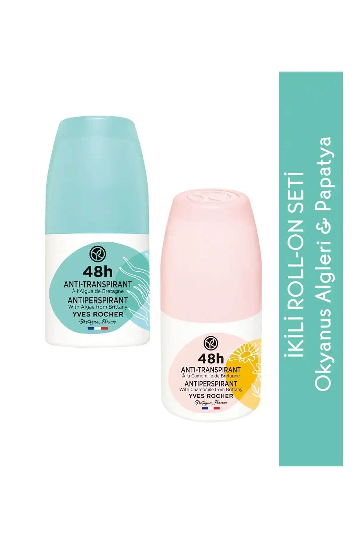 Yves Rocher Roll-on Deodorant İncelemesi: Okyanus Algleri ve Organik Papatya