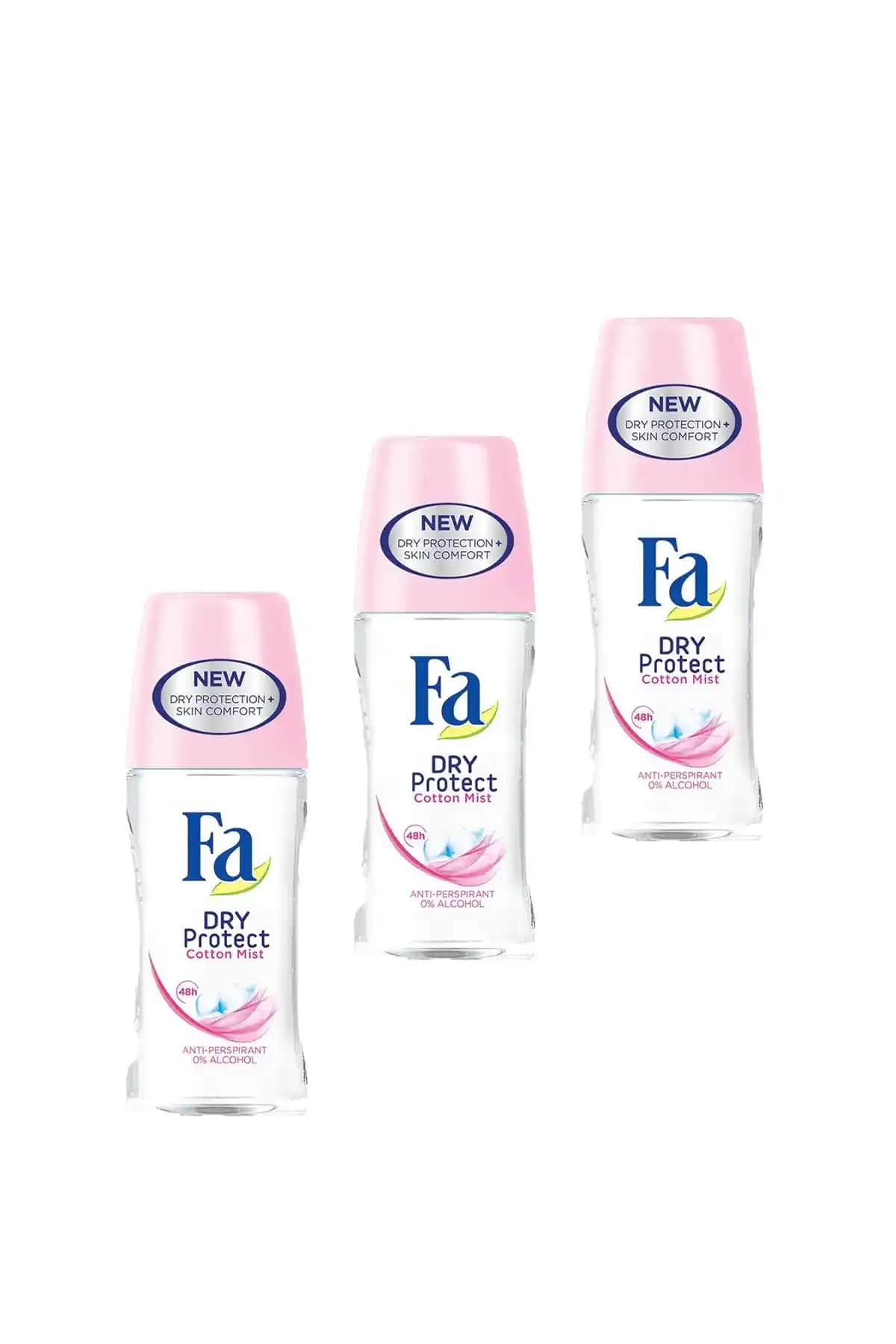 Fa Dry Protect ve Fa Floral Protect Roll-On Deodorantlarının Karşılaştırması