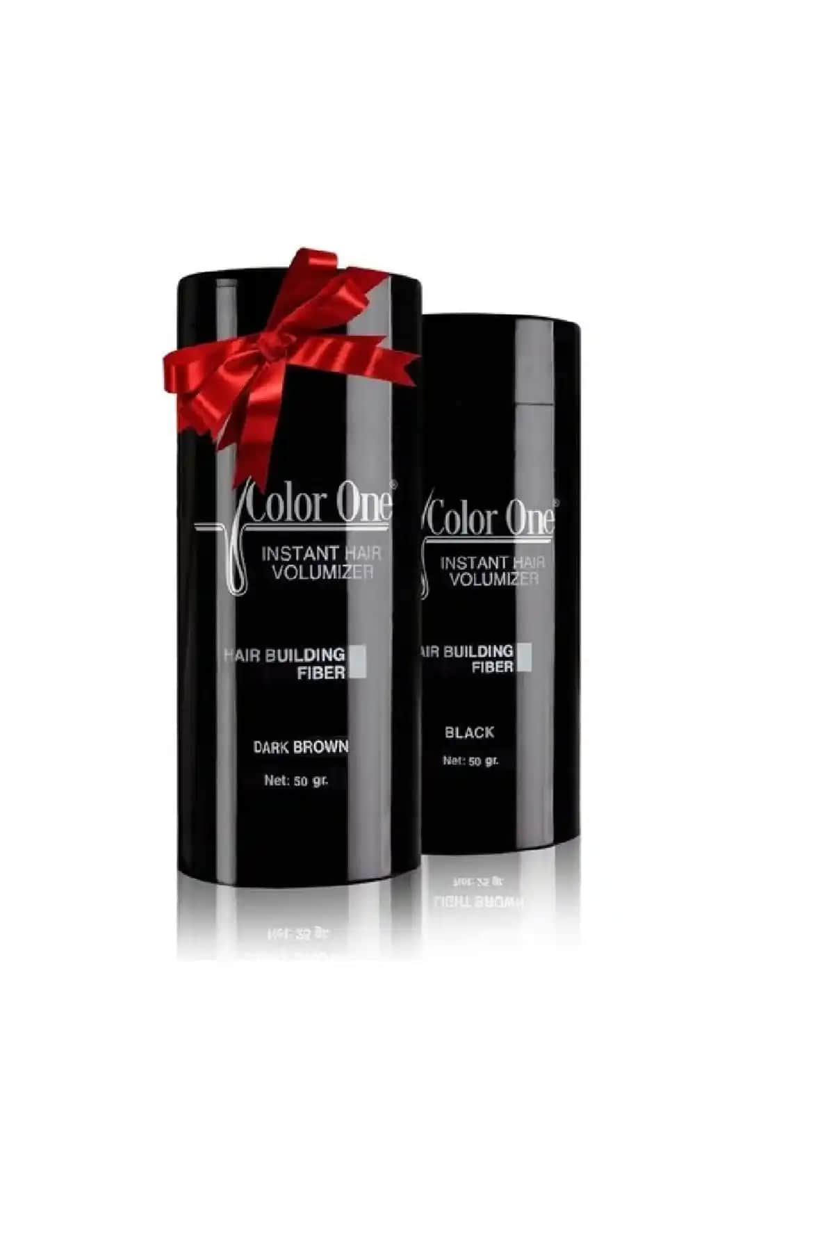 Koyu Kahve ve Siyah Color One Dolgunlaştırıcı Saç Tozu Karşılaştırması