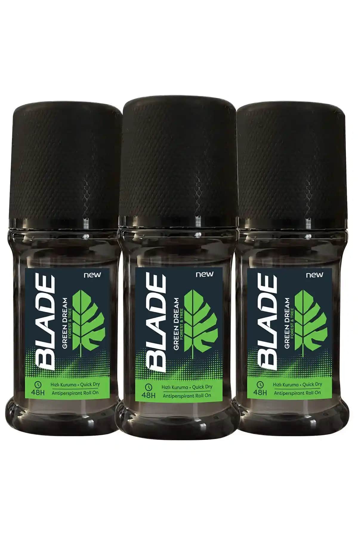 İki Etkili Erkek Roll-On Deodorantı: Blade Green Dream ve Fa Heat Control