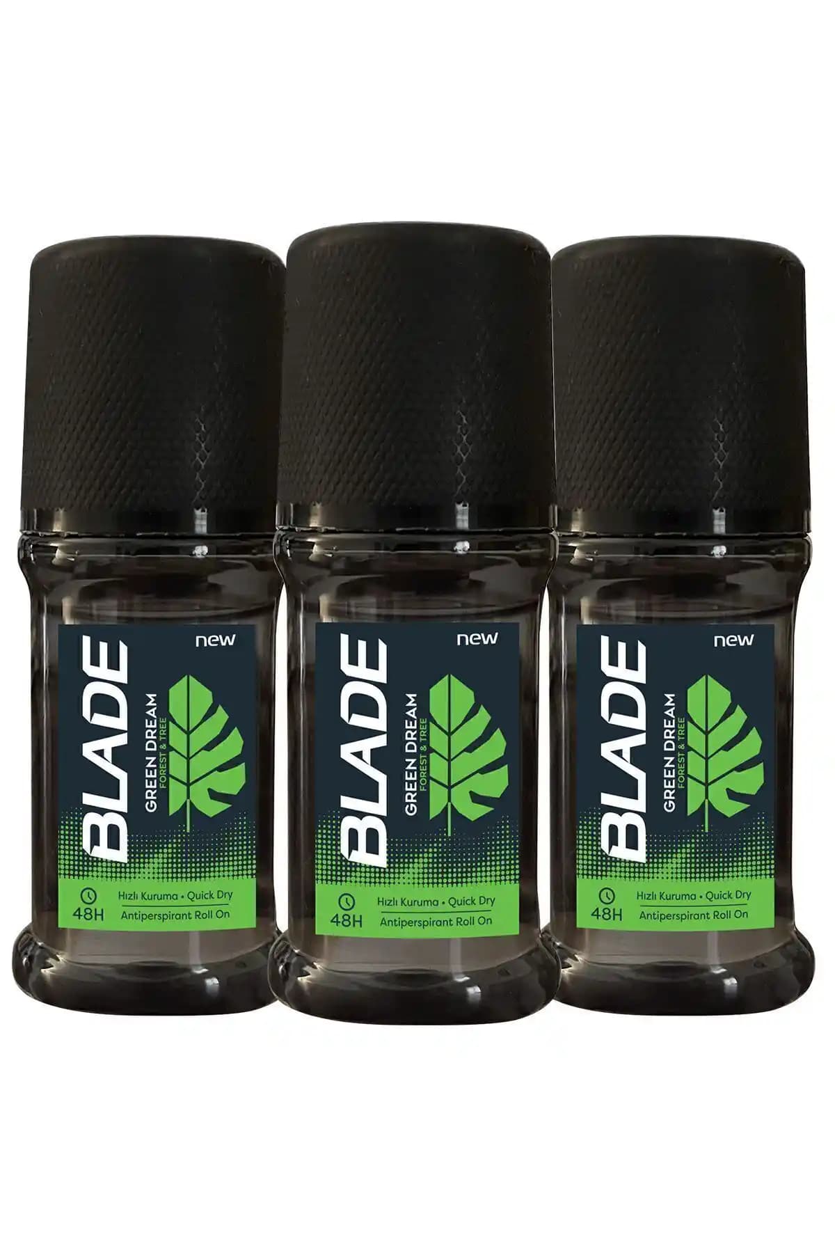 İki Etkili Erkek Roll-On Deodorantı: Blade Green Dream ve Fa Heat Control
