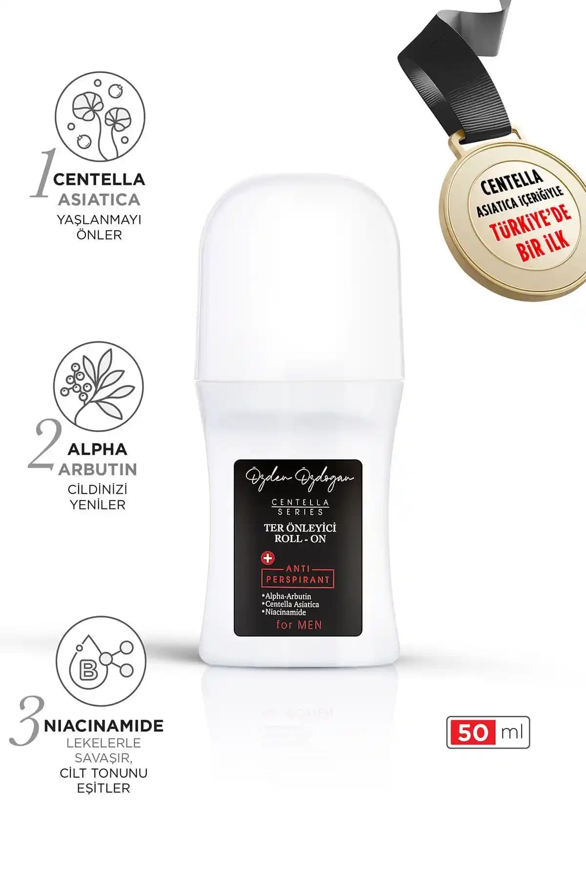 Karşılaştırma: ÖZDEN ÖZDOĞAN Erkek Ter Önleyici Roll-On ve Sebamed Balsam Deodorant