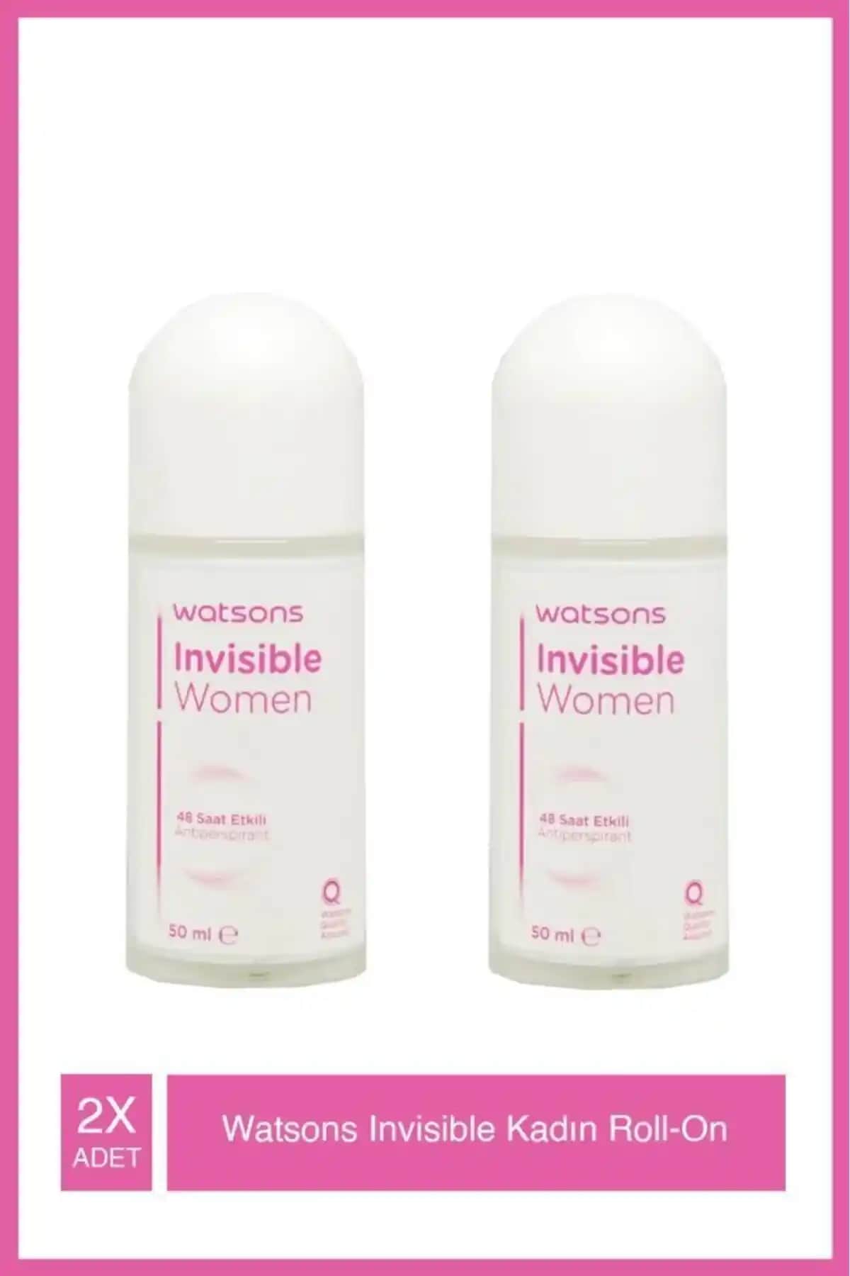 Watsons Invisible ve Shower Fresh Roll-on Ürünlerinin Karşılaştırılması ve Özellikleri