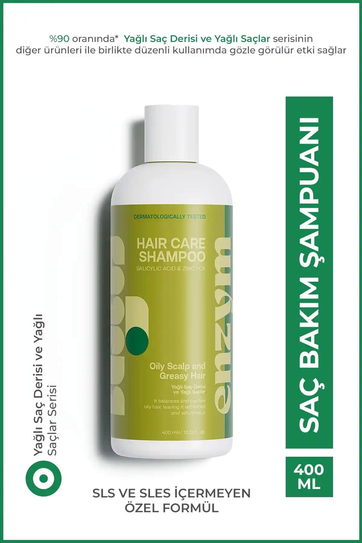 Yağlı Saçlar İçin ENZYM COSMETICS ve Insane Naturale Şampuan İncelemesi