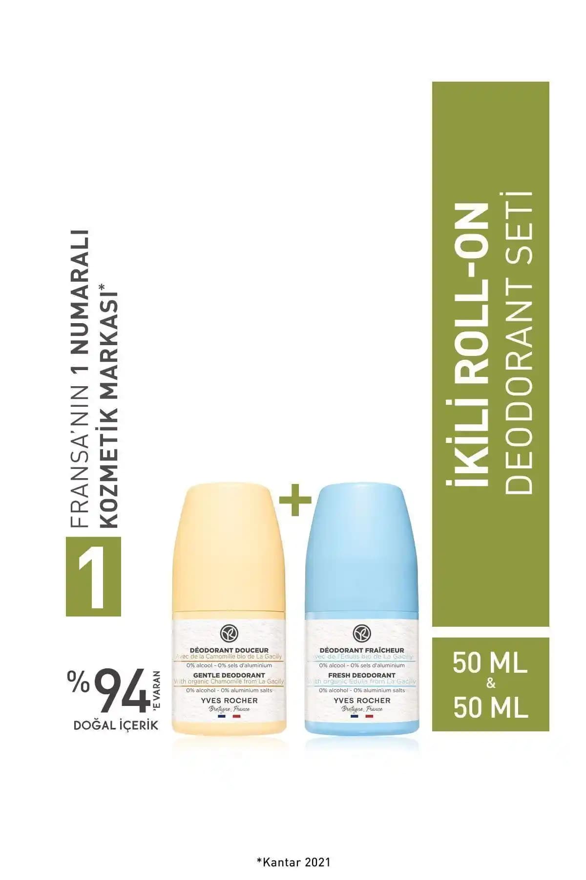 Yves Rocher Deodorant Karşılaştırması: Ferahlatıcı ve Antiperspirant Roll-On İncelemesi