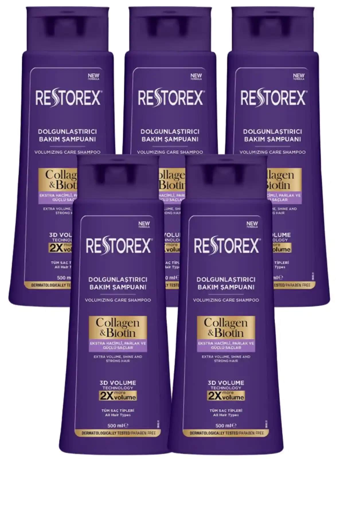 Restorex Şampuan Karşılaştırması: Kolajen ve Biotin İçeren Dolgunlaştırıcı Ürünler